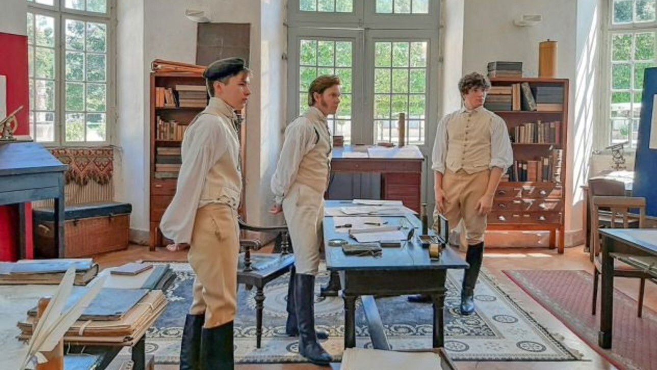 Backdrop for Der Flussbaumeister - Wie Tulla den Rhein begradigte