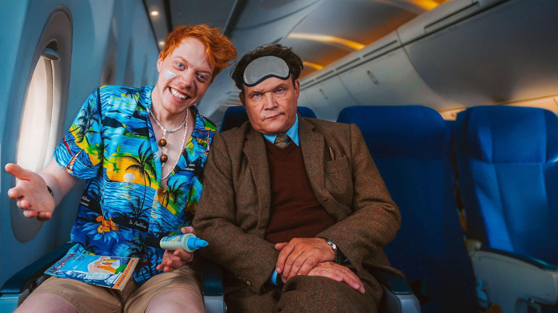 Backdrop for Mauri och Morberg - på en liten resa