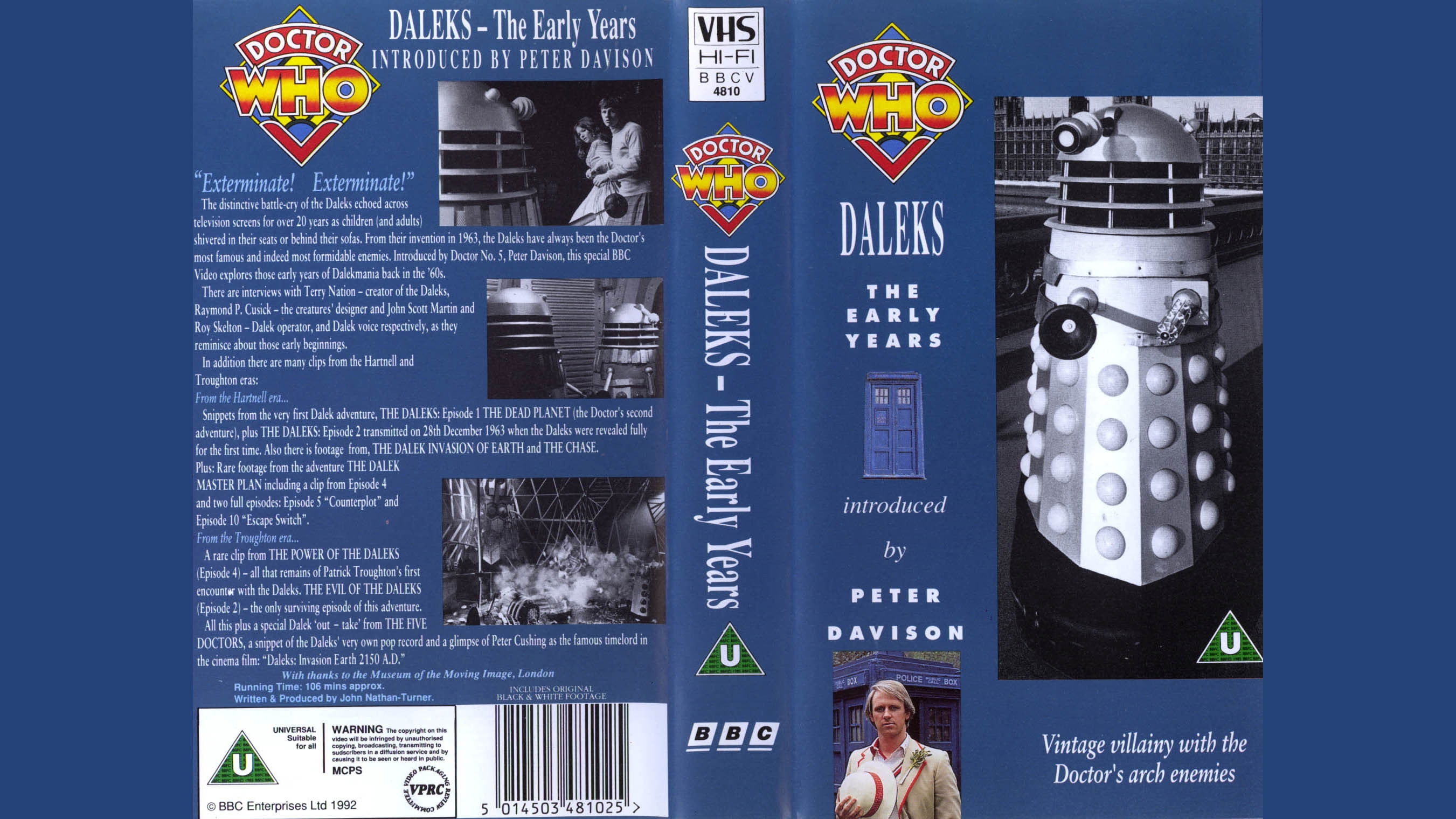 Backdrop for Doctor Who: Daleks - The Early Years