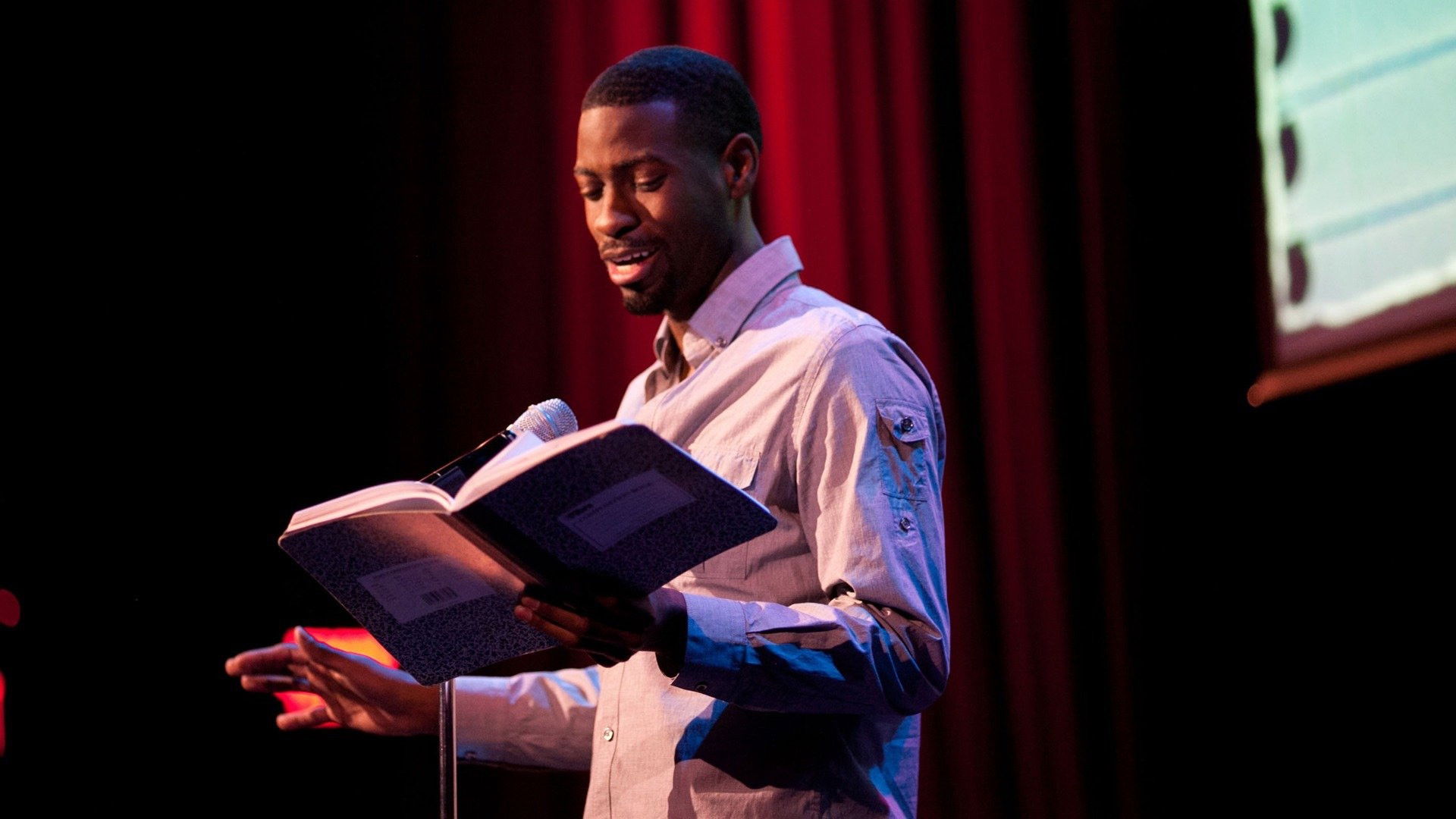 Backdrop for Mortified Nation