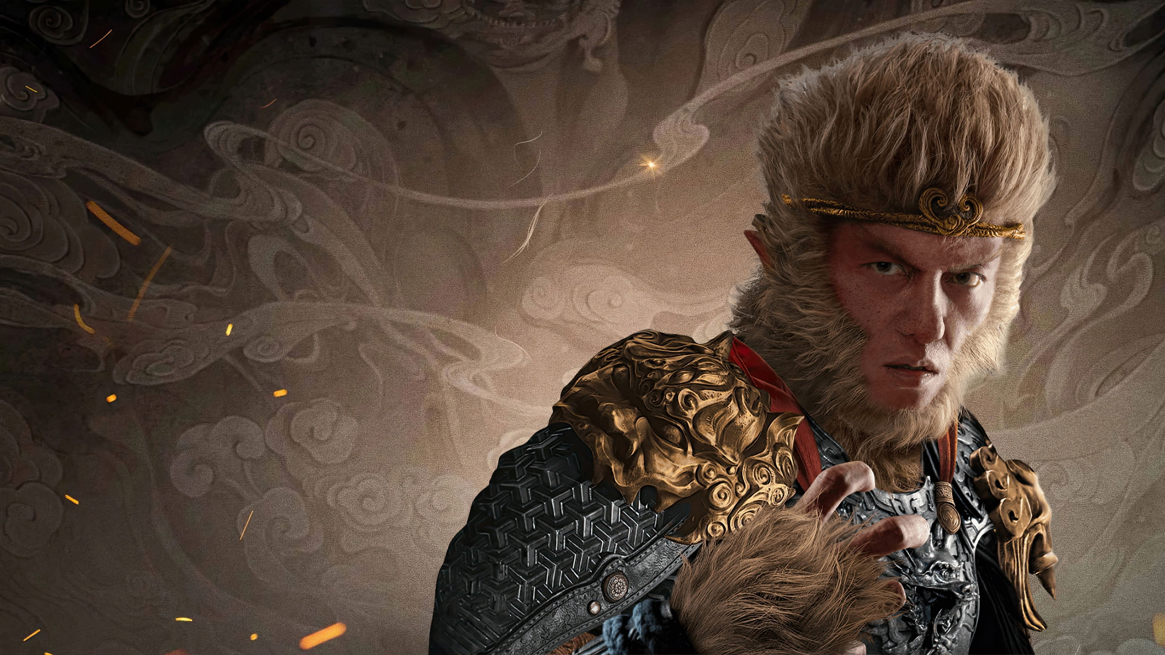 Backdrop for Monkey King Fight Lion Camel