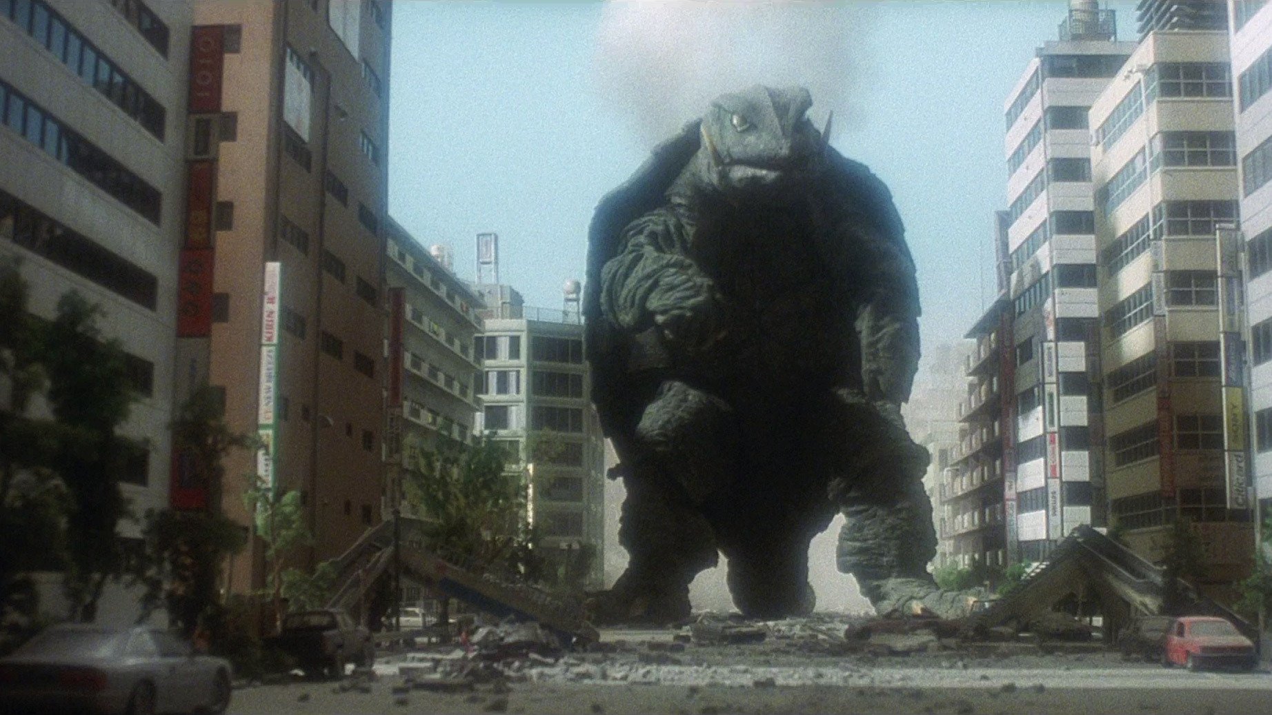 Backdrop for Gamera: Guardian of the Universe