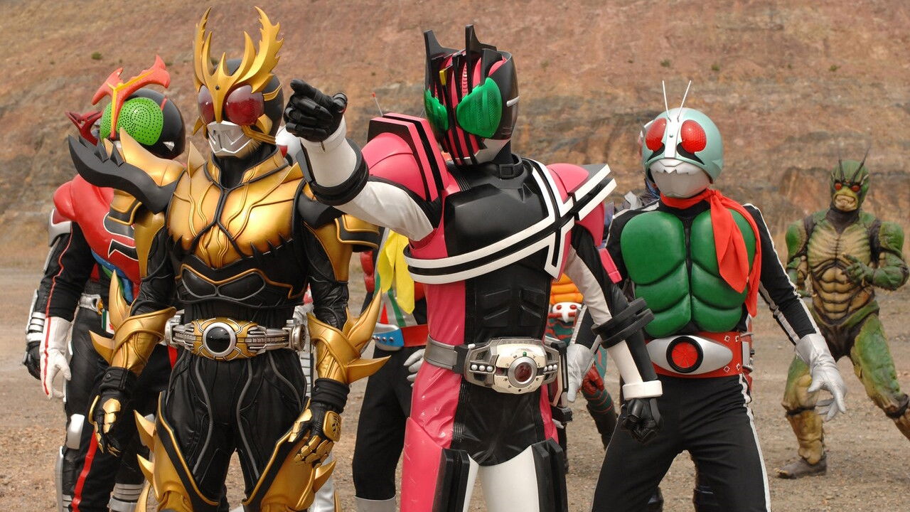 Backdrop for Kamen Rider Decade: All Riders vs. Dai-Shocker
