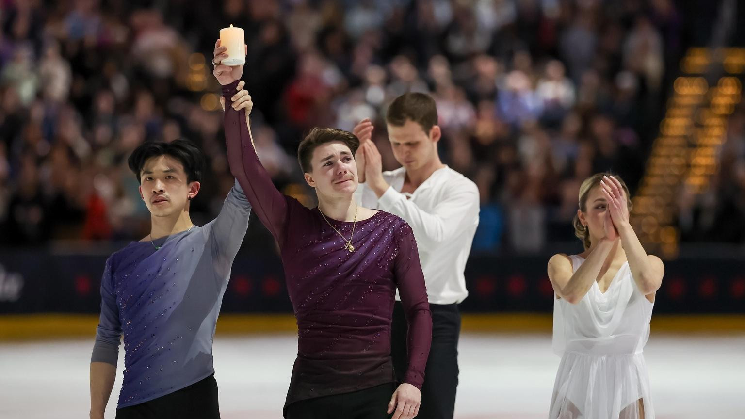 Backdrop for Legacy On Ice