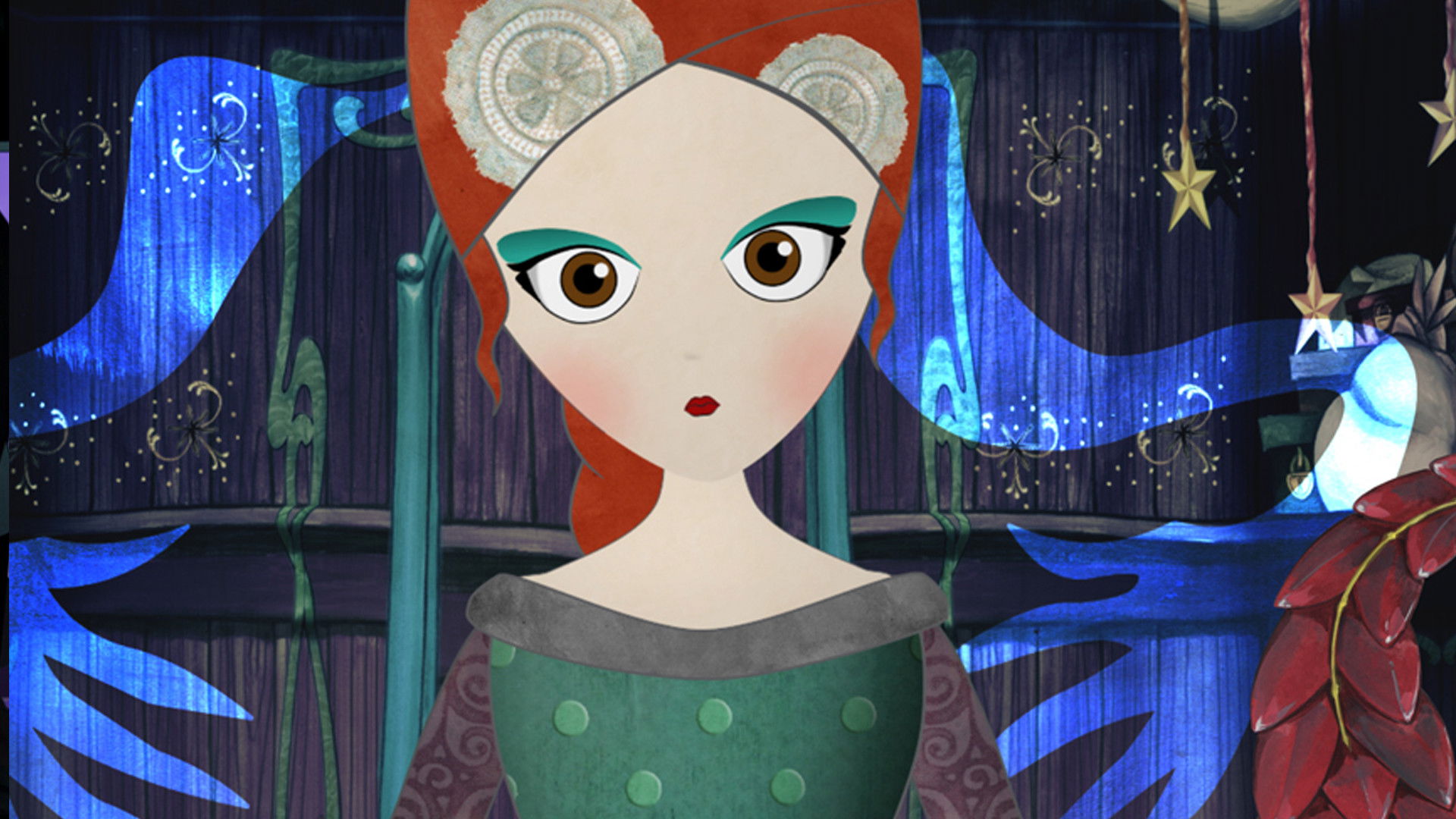 Backdrop for Anida and a Floating Circus