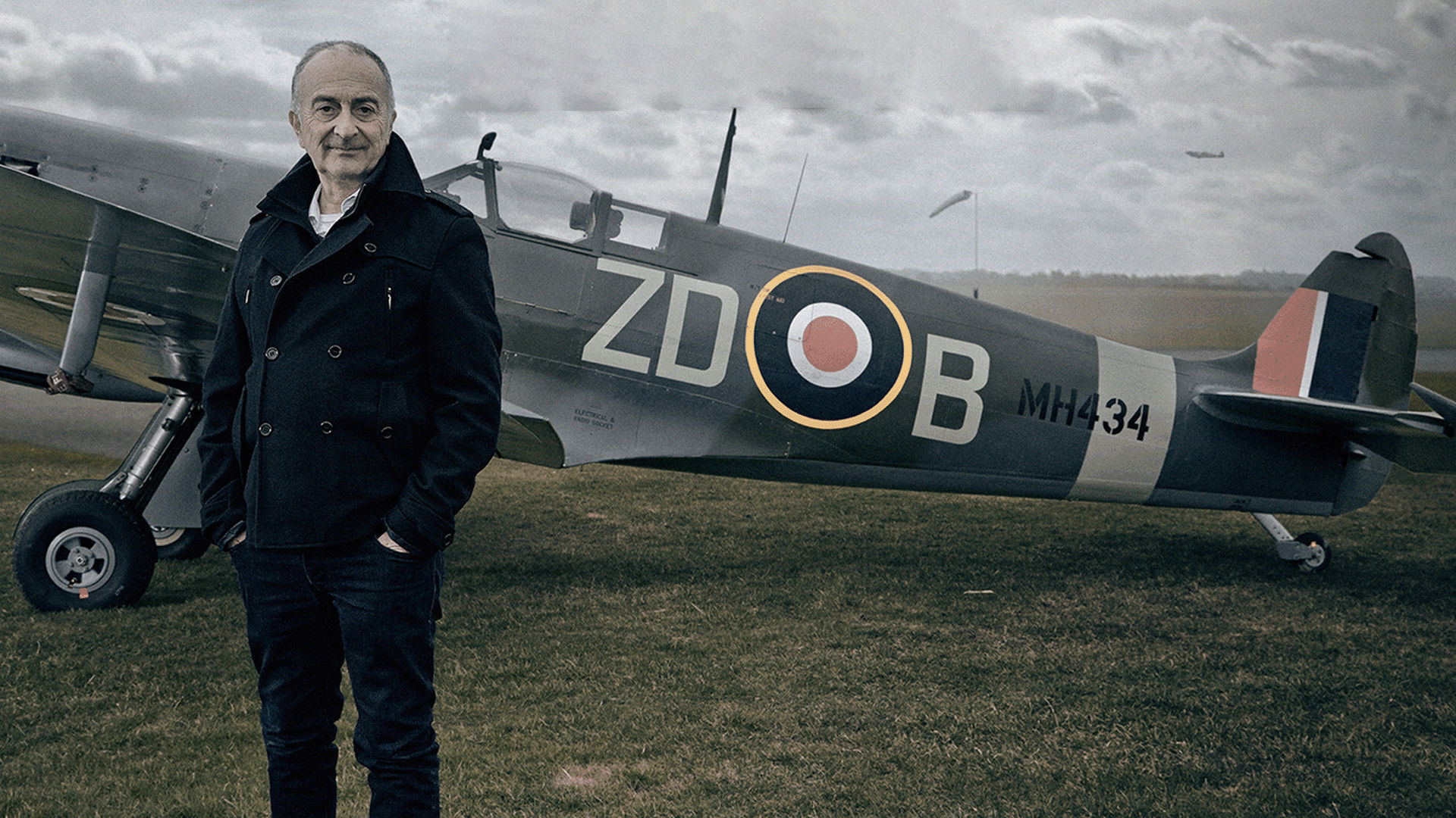 Backdrop for Tony Robinson's Victory in Europe