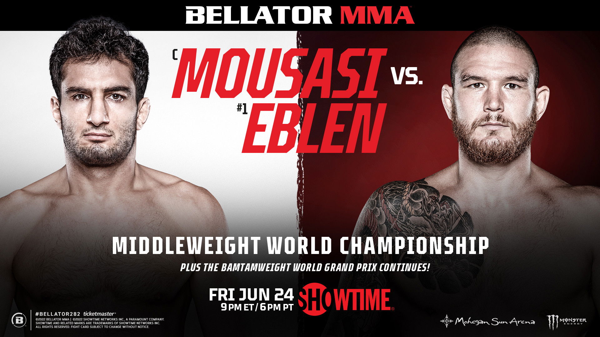 Backdrop for Bellator 282: Mousasi vs. Eblen