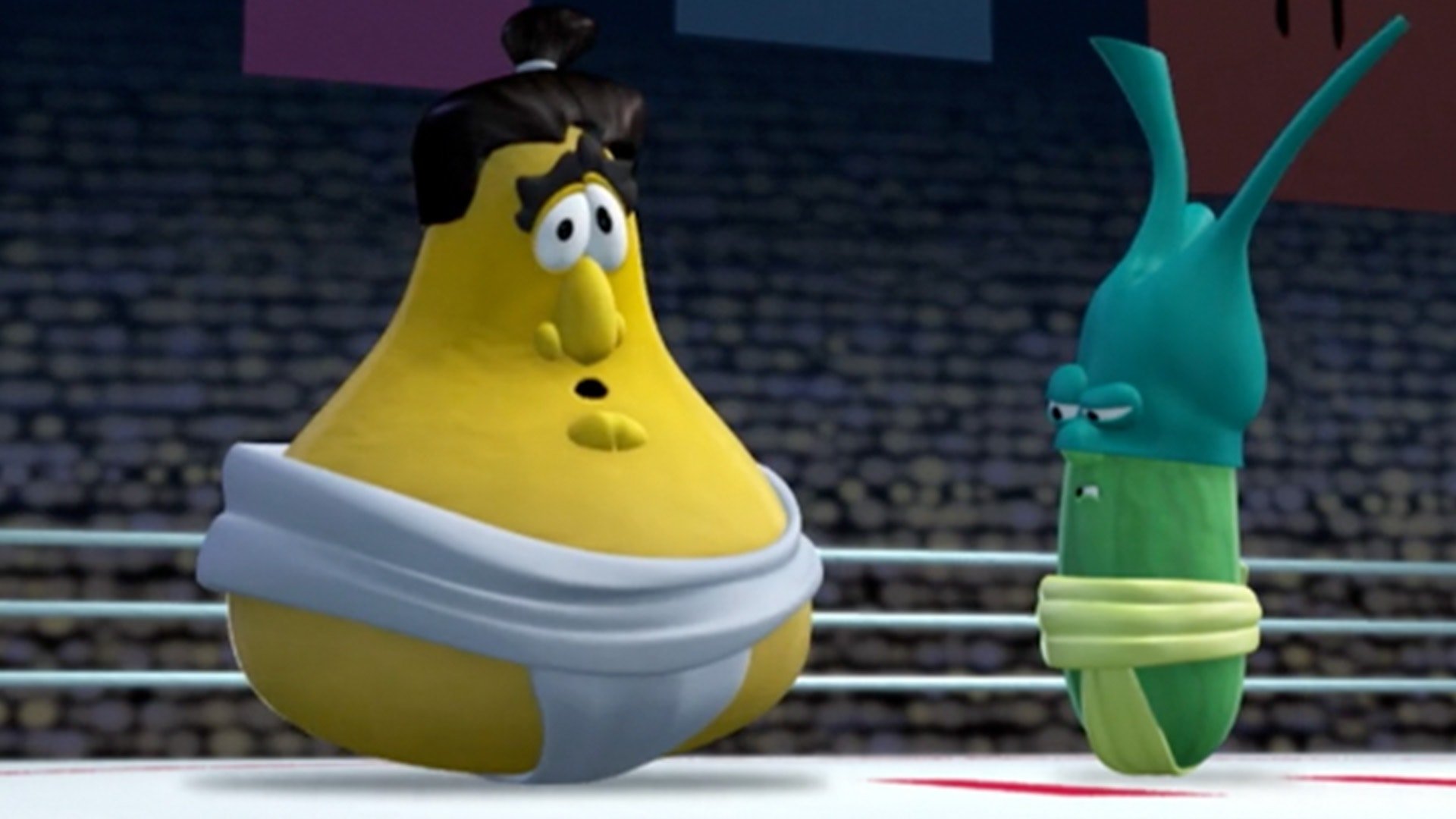 Backdrop for VeggieTales: Sumo of the Opera