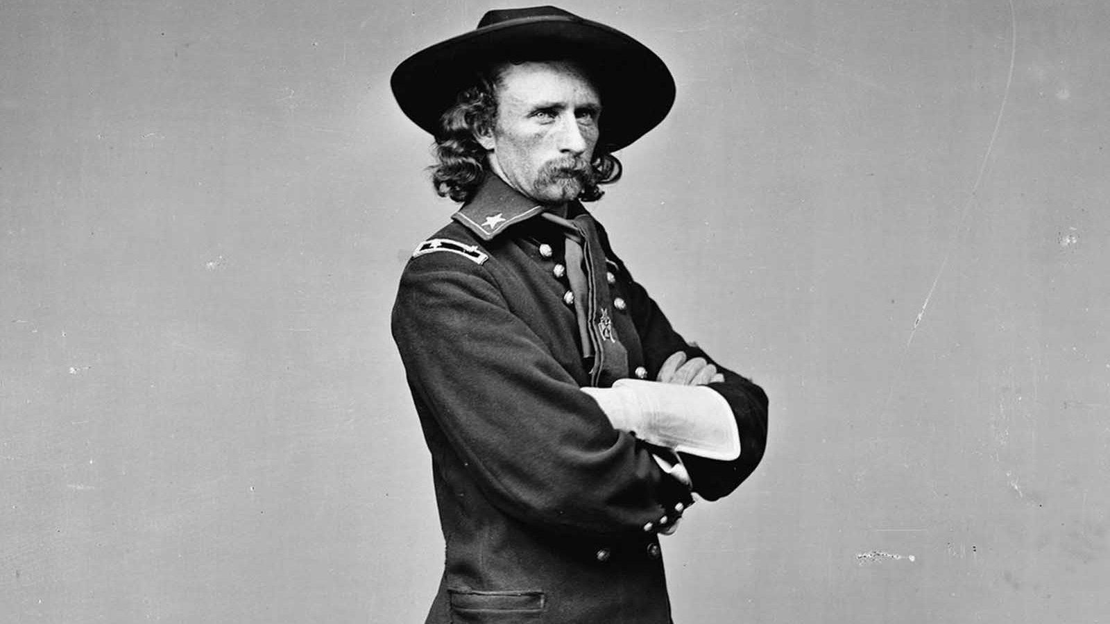 Backdrop for General Custer: The Story of Yellow Hair