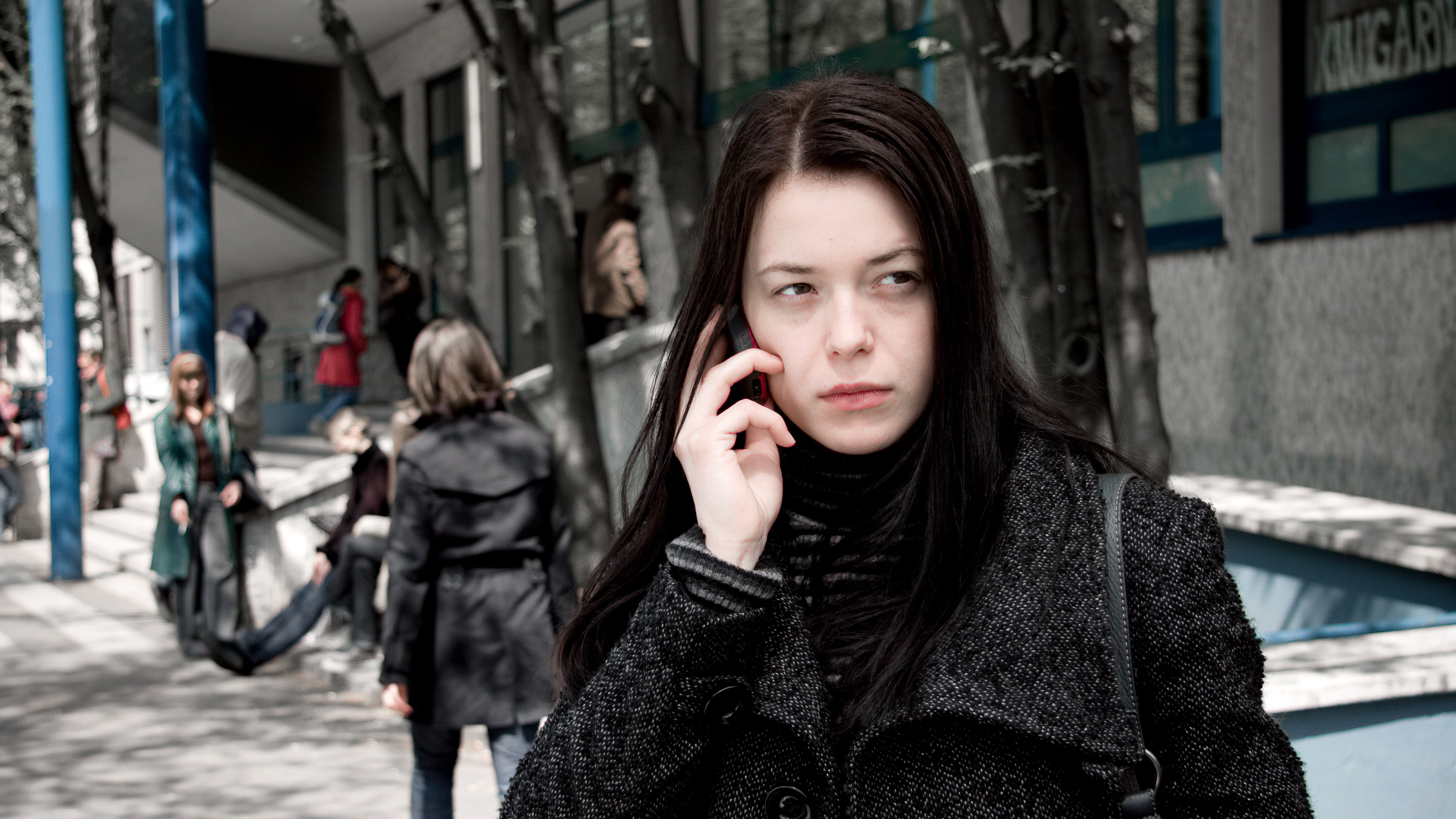 Backdrop for Slovenian Girl