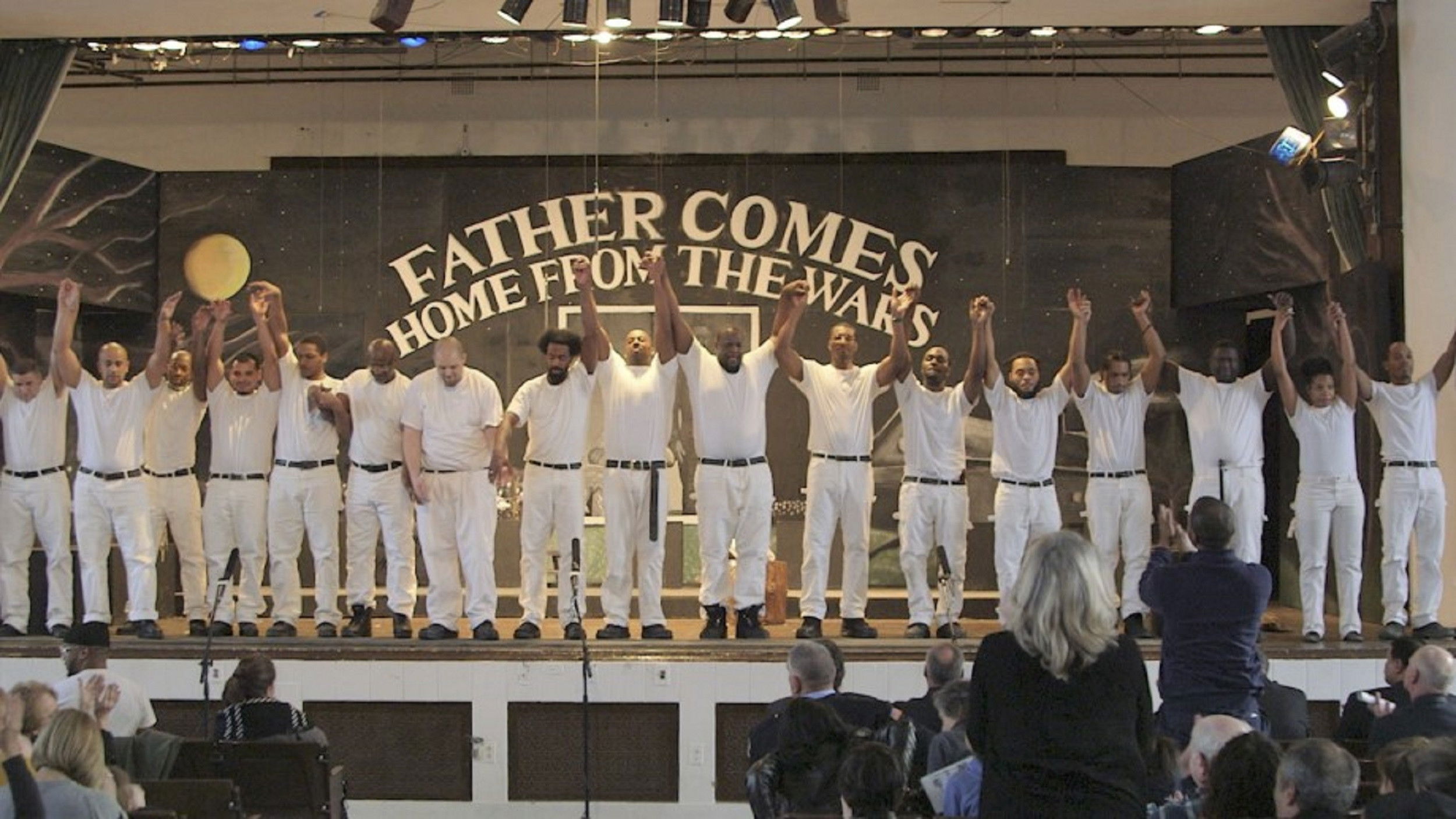 Backdrop for Unlocked: The Power of the Arts in Prison