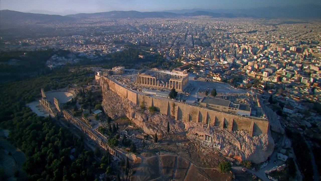 Backdrop for Building the Ancient City: Athens and Rome