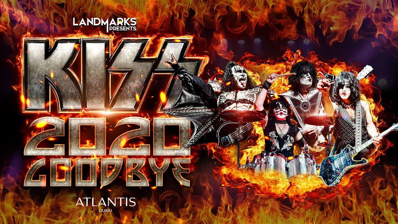 Backdrop for KISS 2020 Goodbye