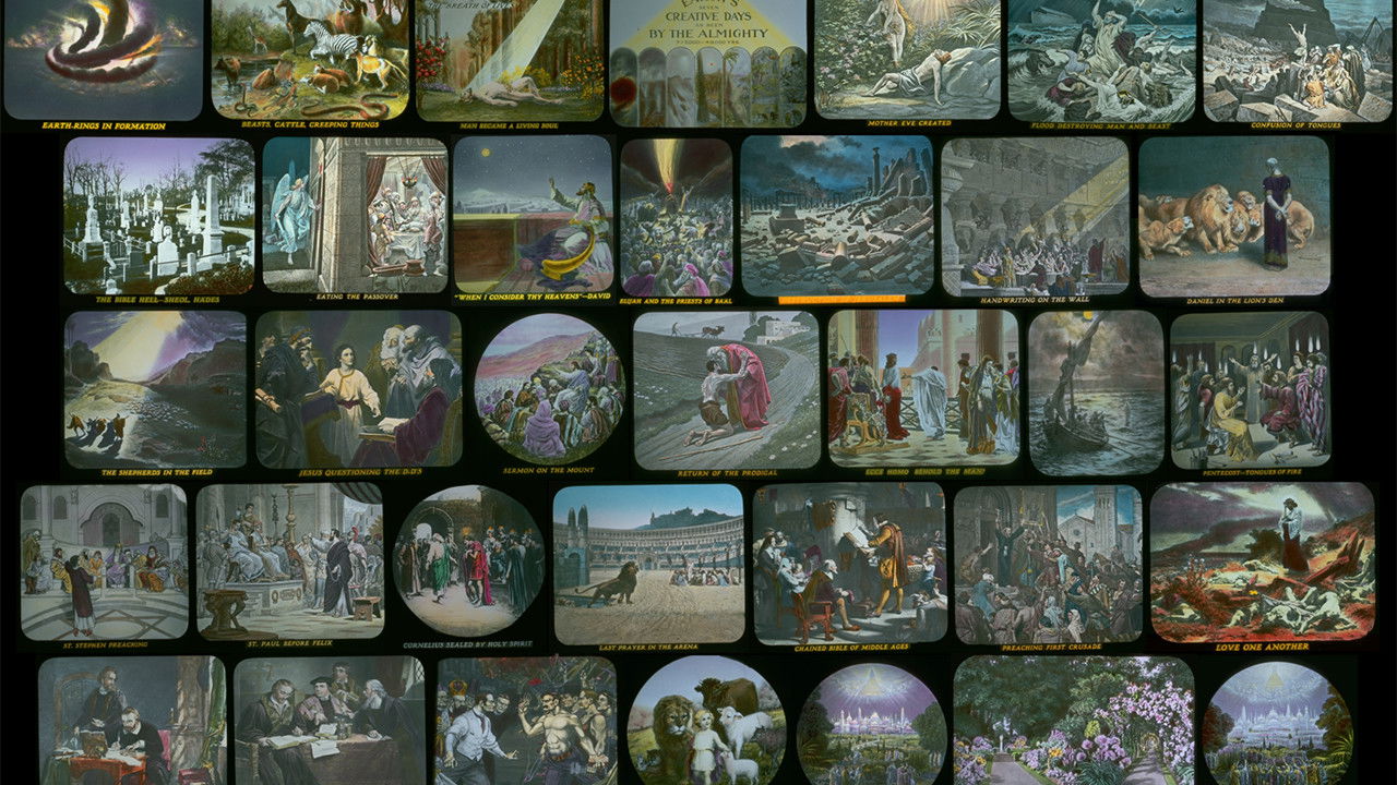 Backdrop for The Photo-Drama of Creation