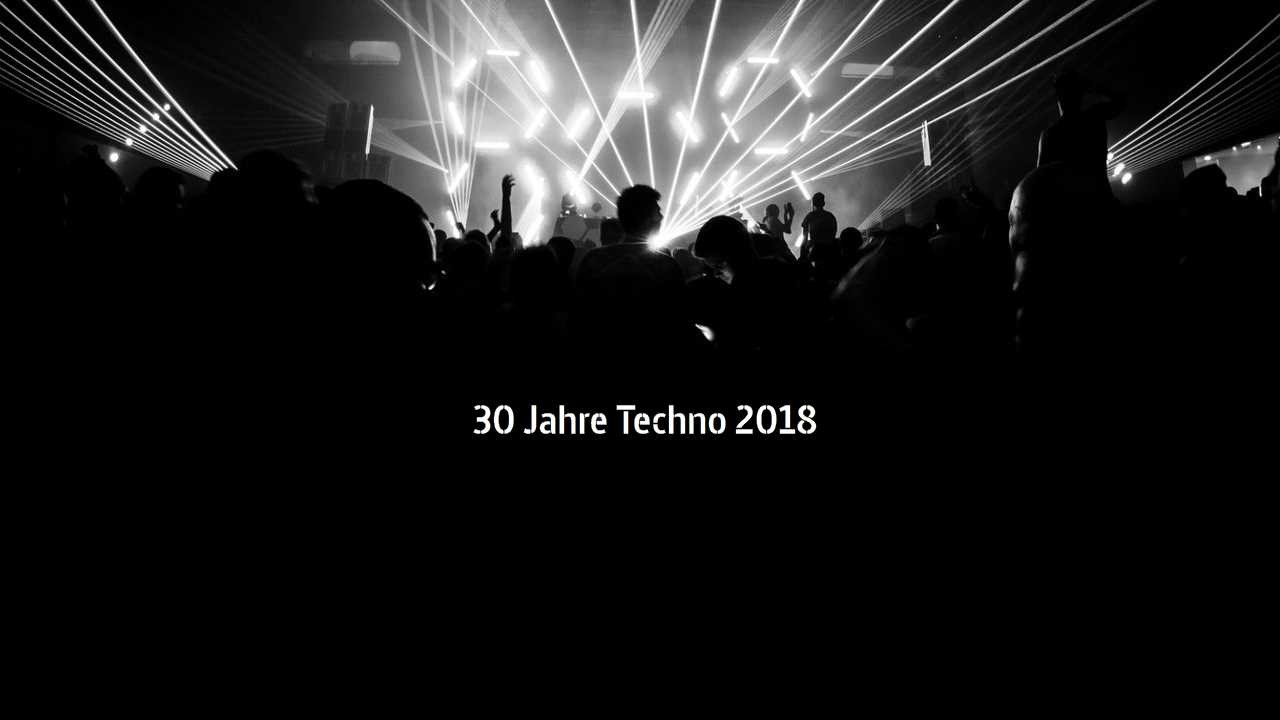 Backdrop for 30 Jahre Techno in Berlin
