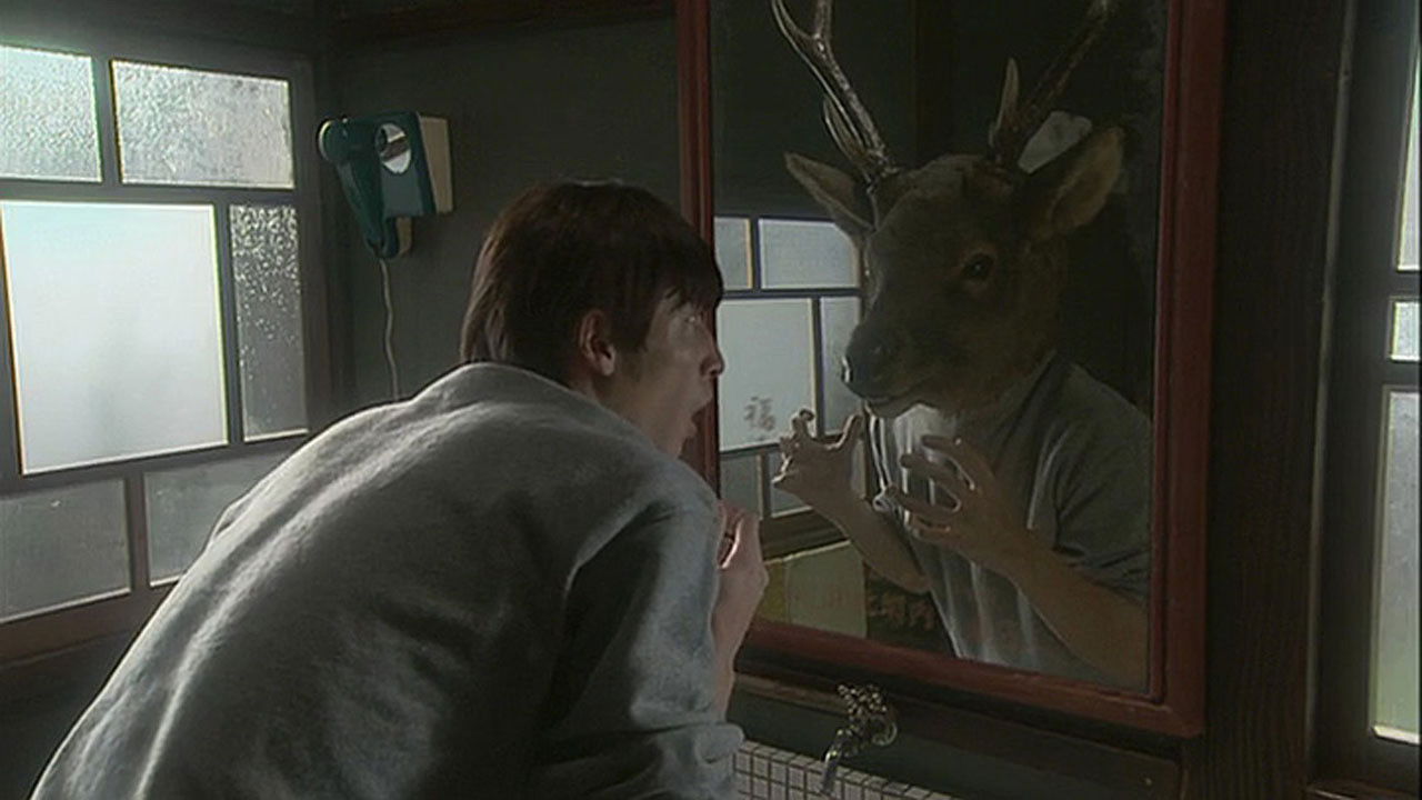 Backdrop for The Fantastic Deer-Man