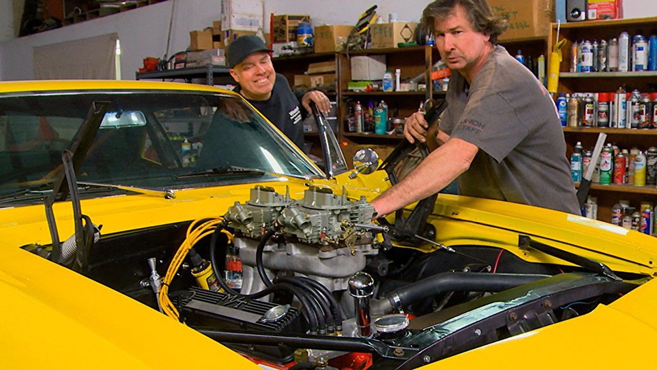 Backdrop for Roadkill Garage