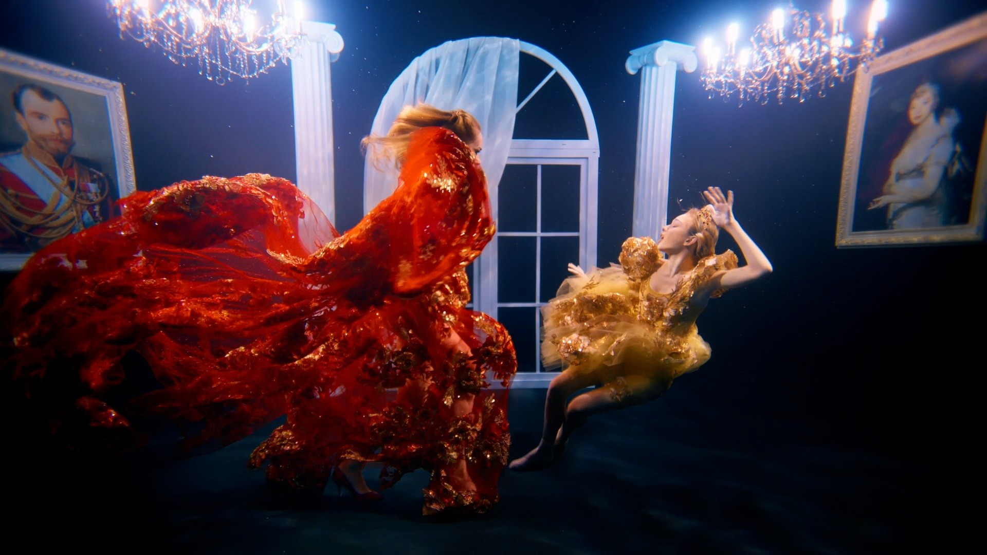 Backdrop for Sleeping Beauty