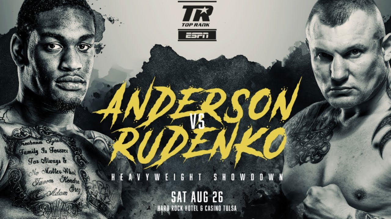 Backdrop for Jared Anderson vs. Andriy Rudenko