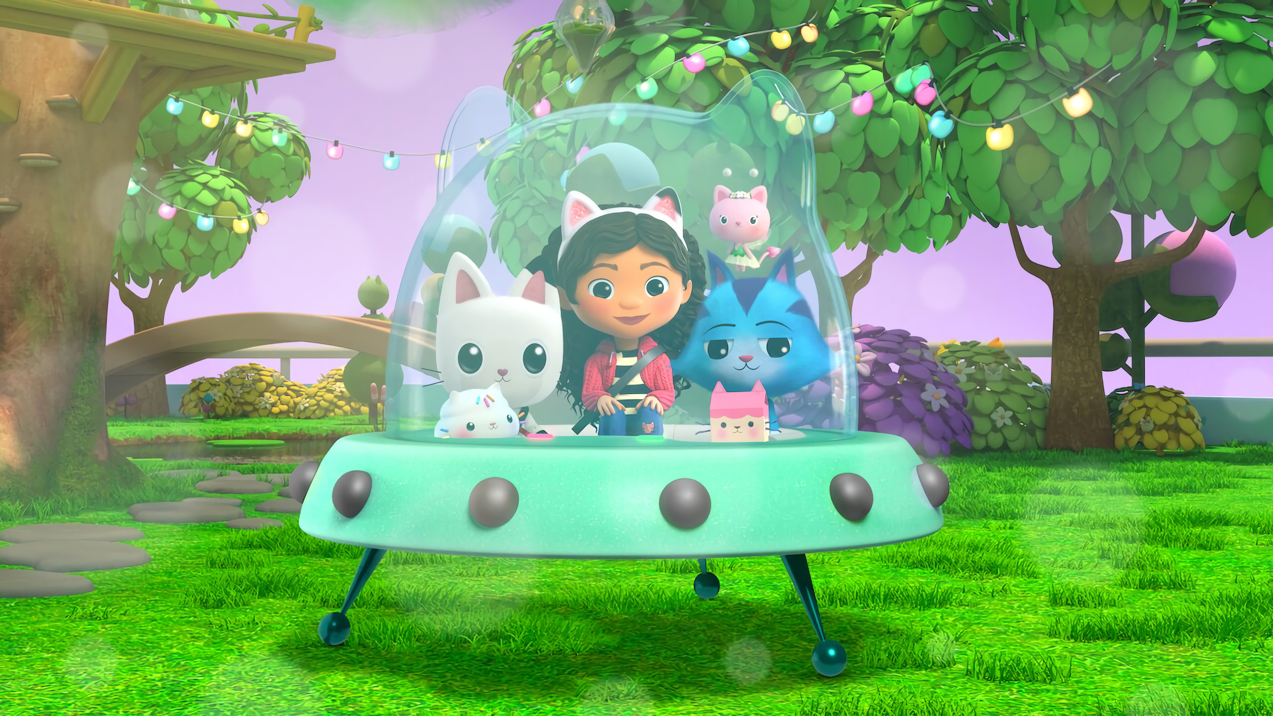 Backdrop for Gabby's Dollhouse