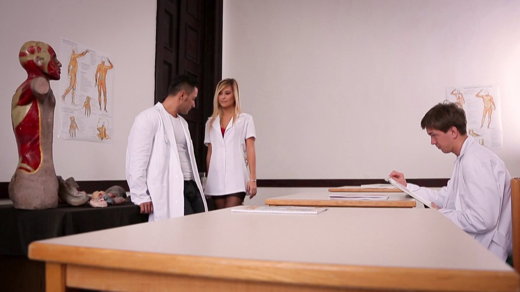 Backdrop for Anissa & Lola at Nurses' School