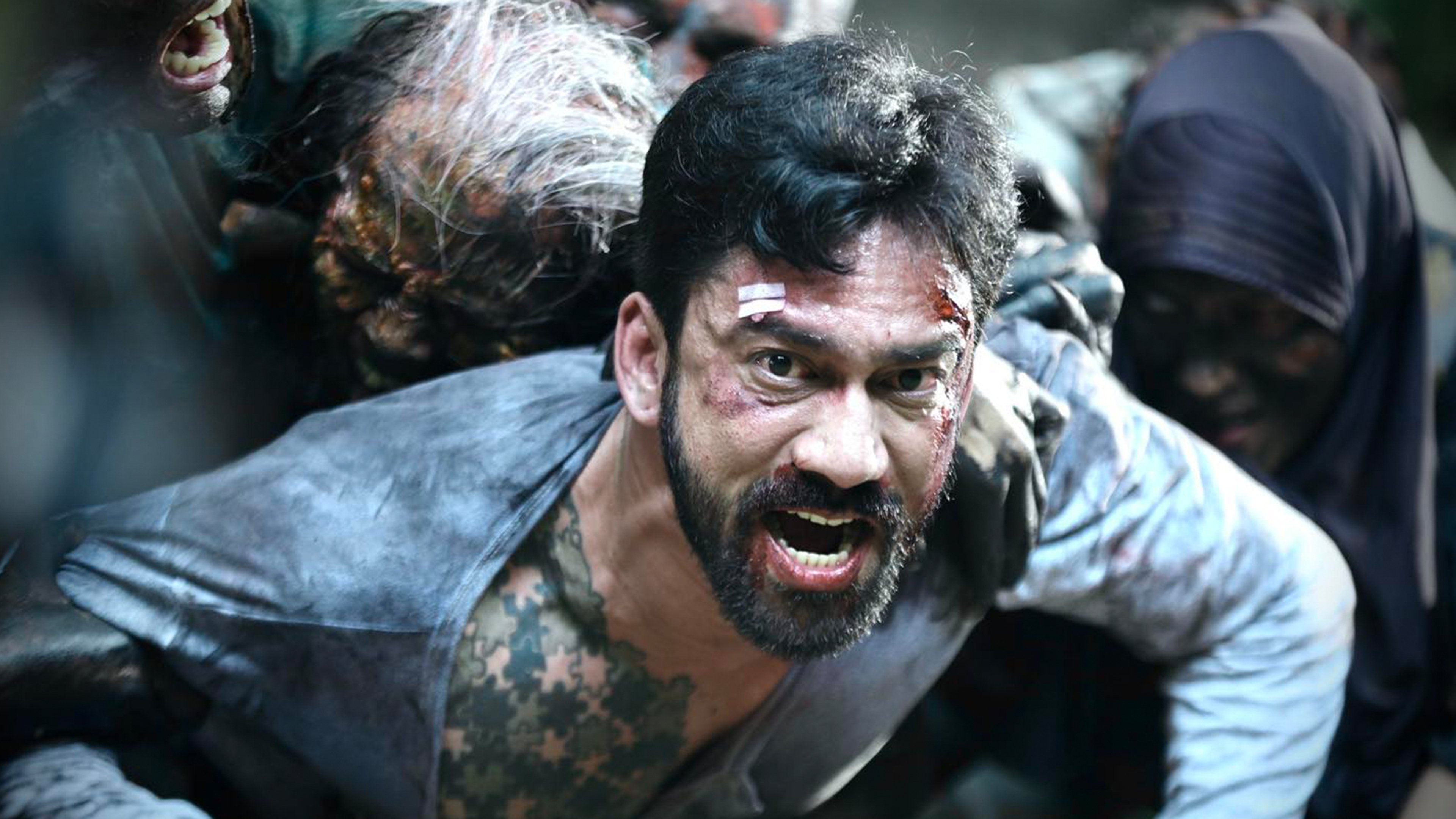 Backdrop for Graveyard Horror