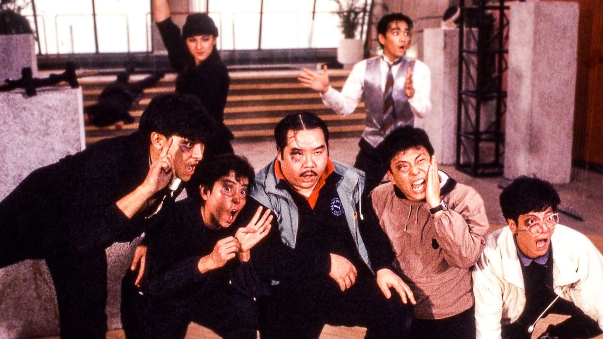 Backdrop for Lucky Stars Go Places