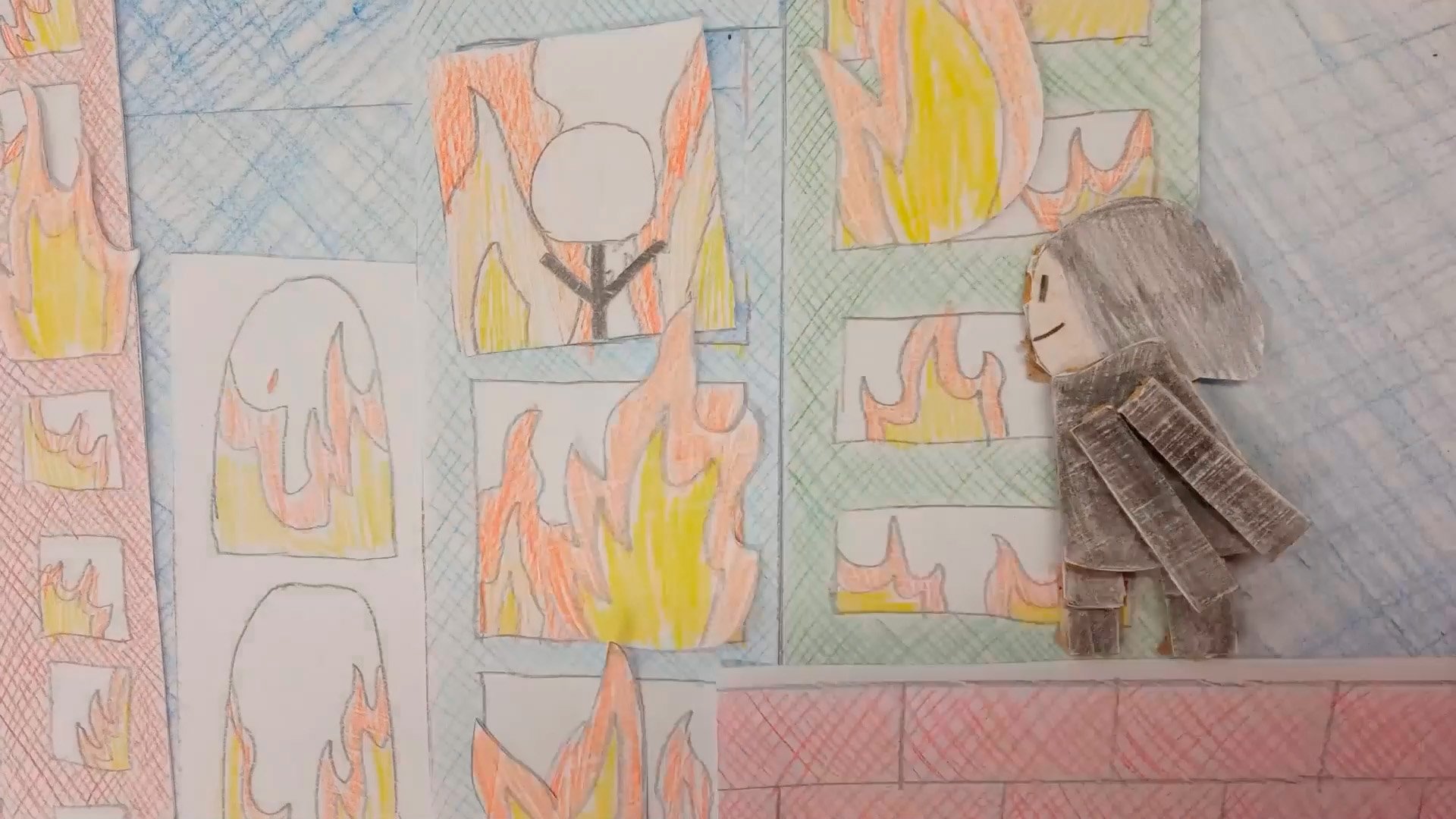 Backdrop for M Stop Motion