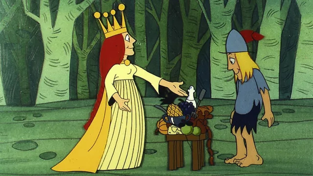 Backdrop for European Folk Tales