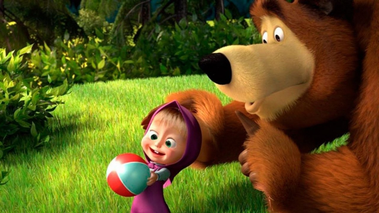 Backdrop for Masha and the Bear - Disc 3