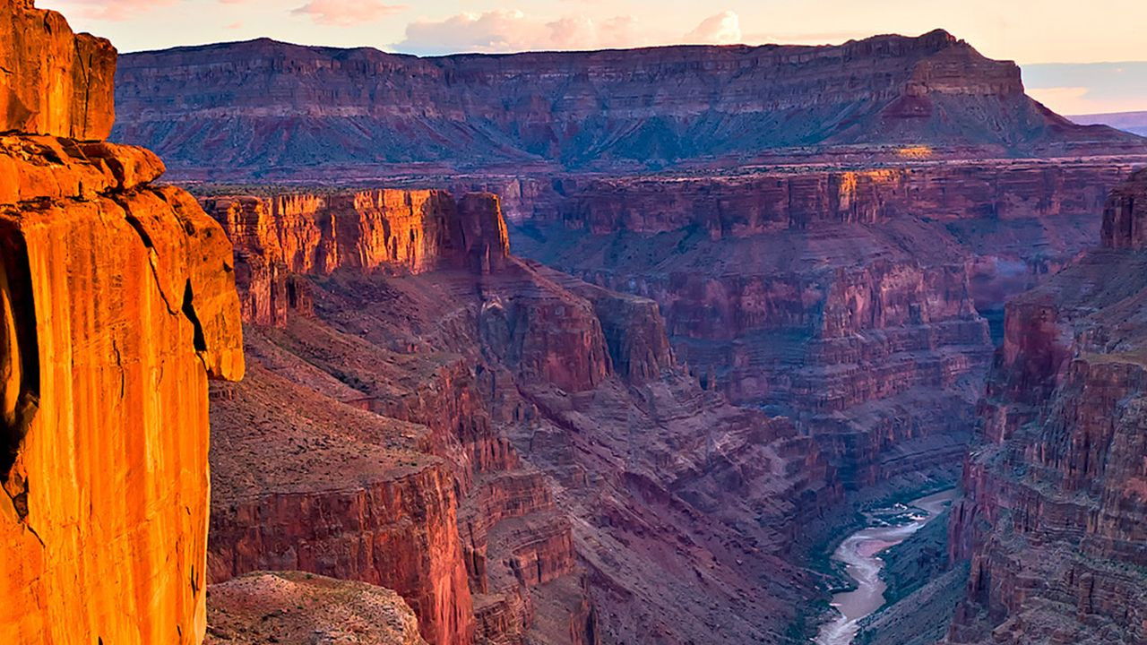 Backdrop for Grand Canyon: The Hidden Secrets