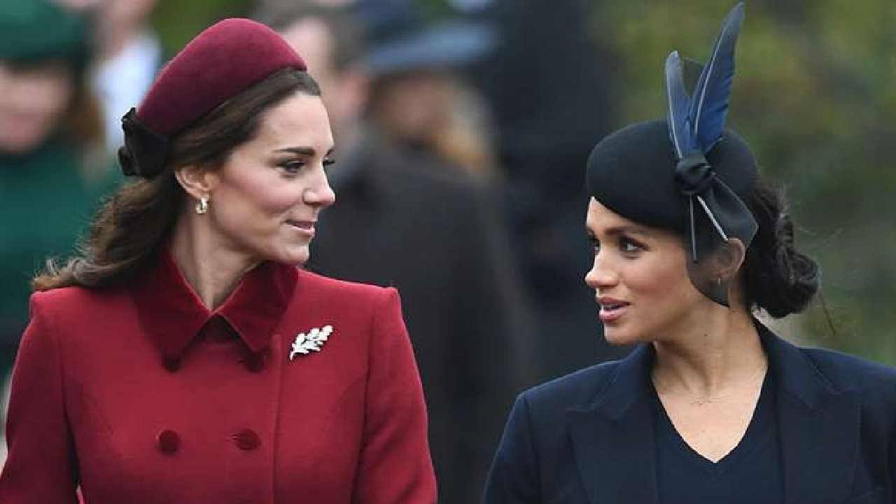 Backdrop for Kate vs. Meghan: Princesses at War?