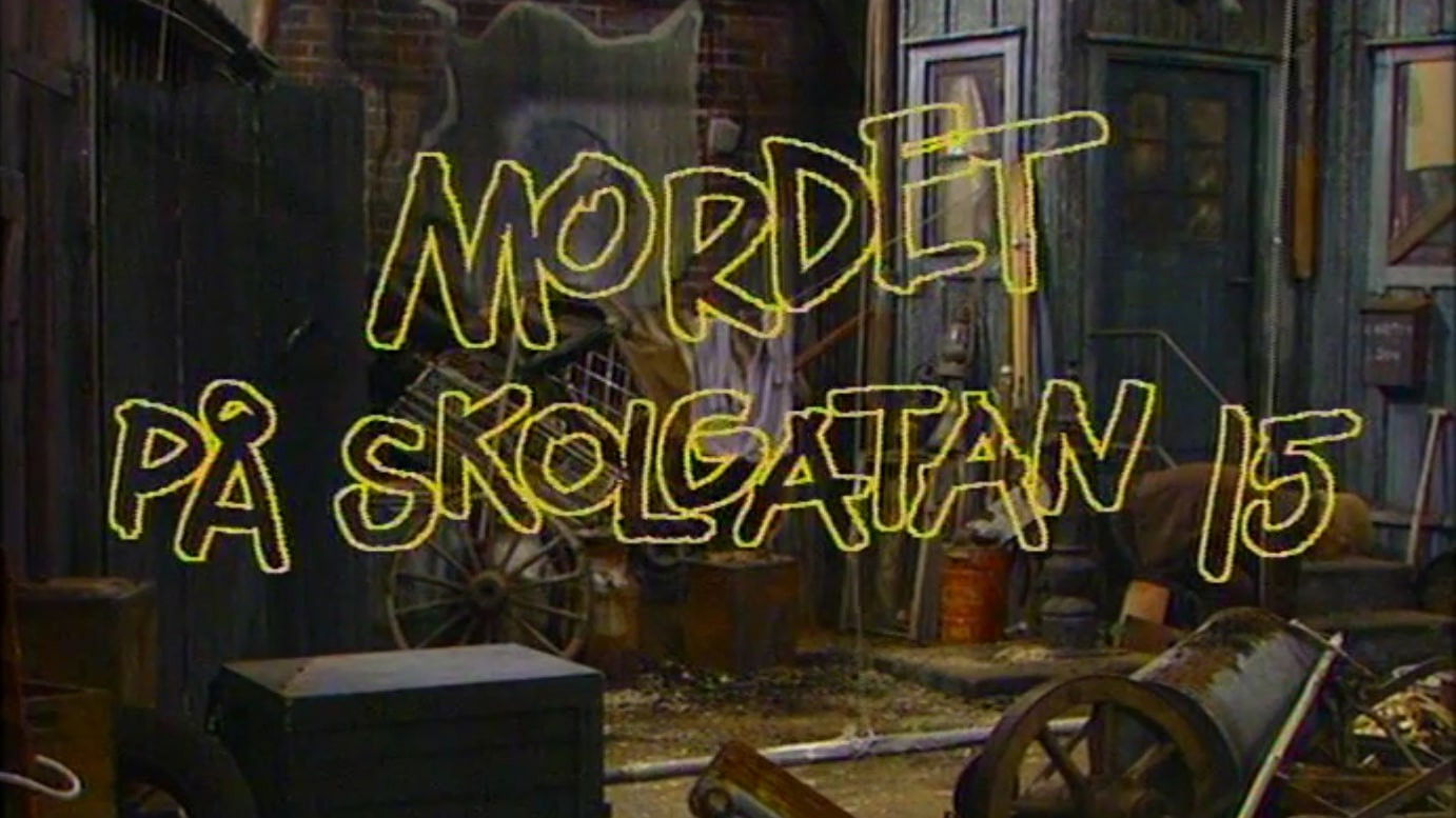 Backdrop for Mordet på Skolgatan 15