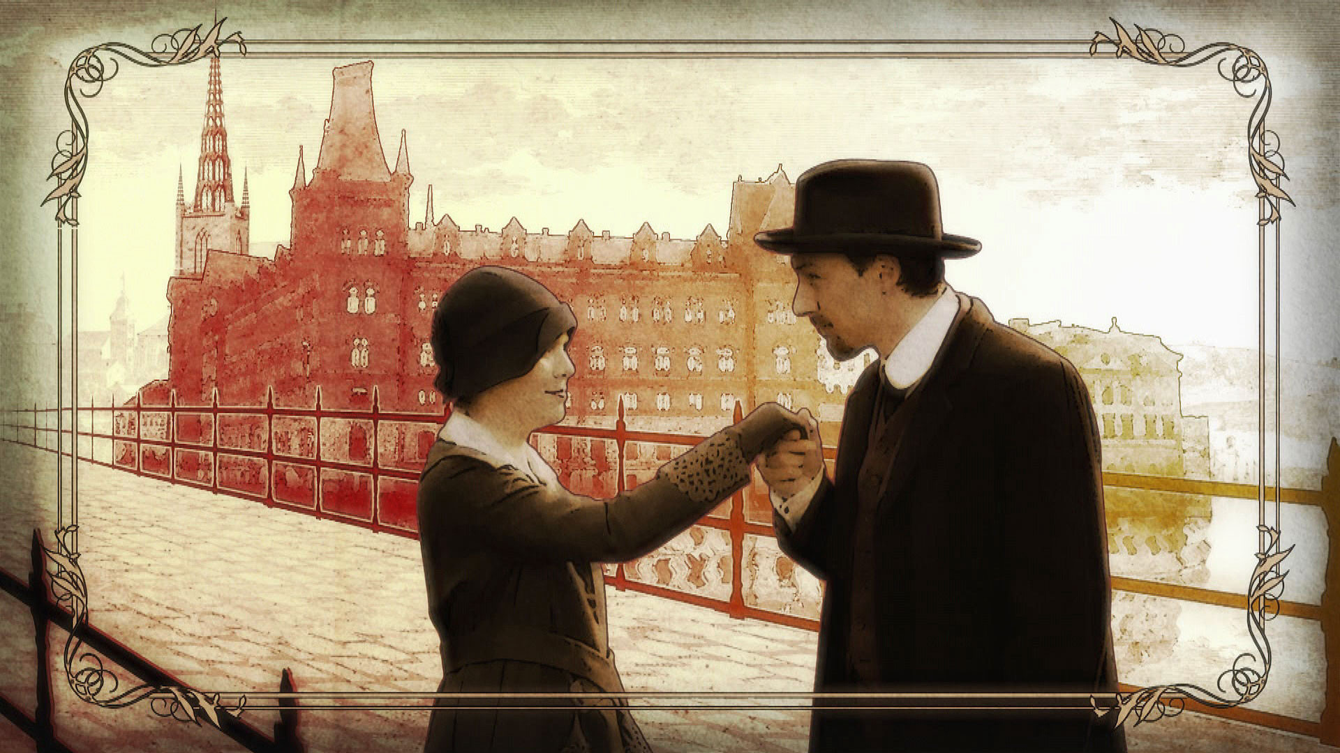 Backdrop for To Garbo and Lenin