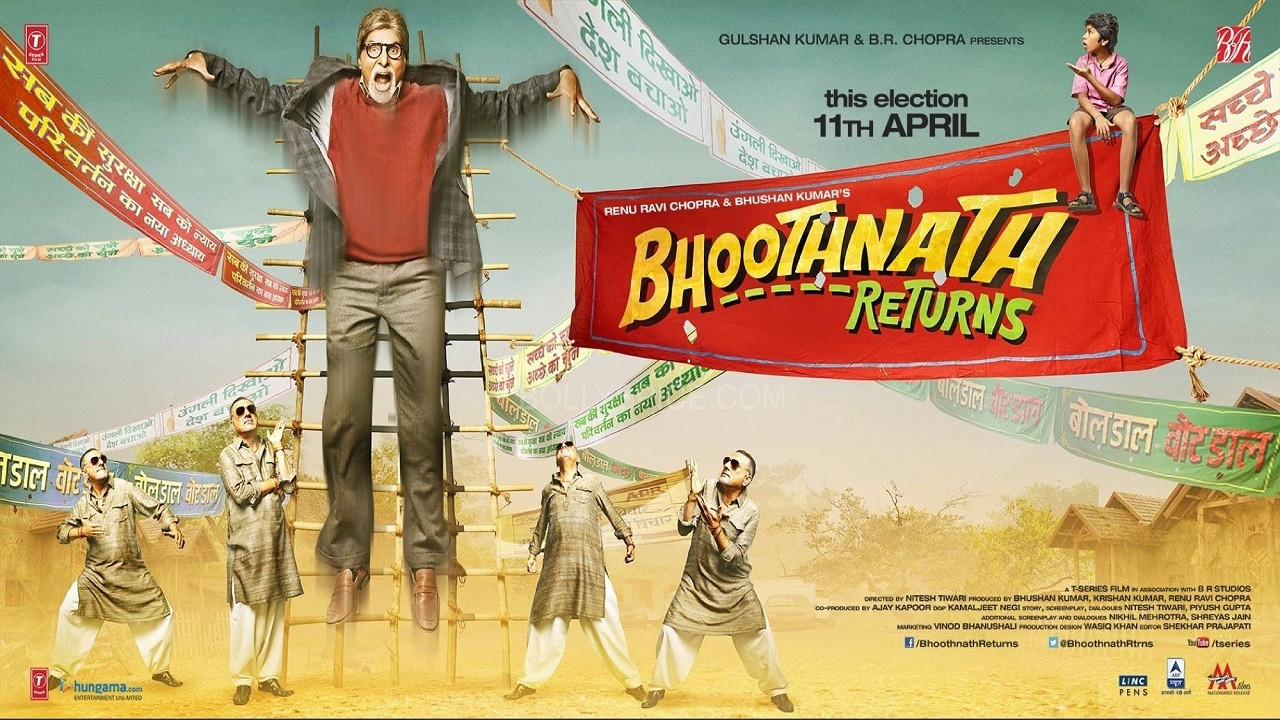 Backdrop for Bhoothnath Returns