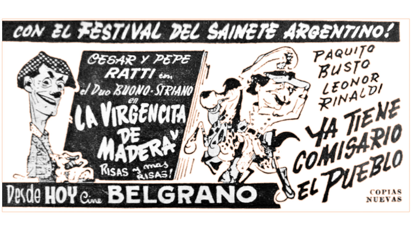 Backdrop for La virgencita de madera