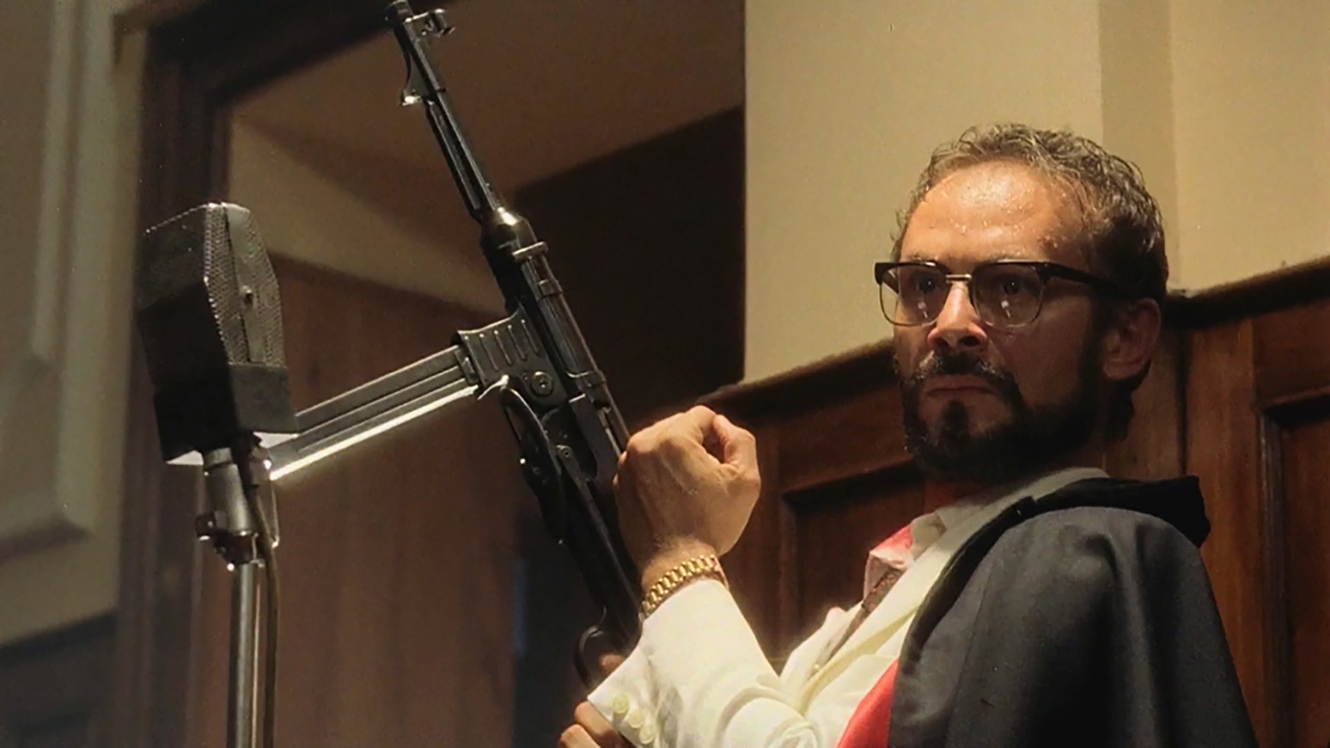 Backdrop for The Man in the Black Cape