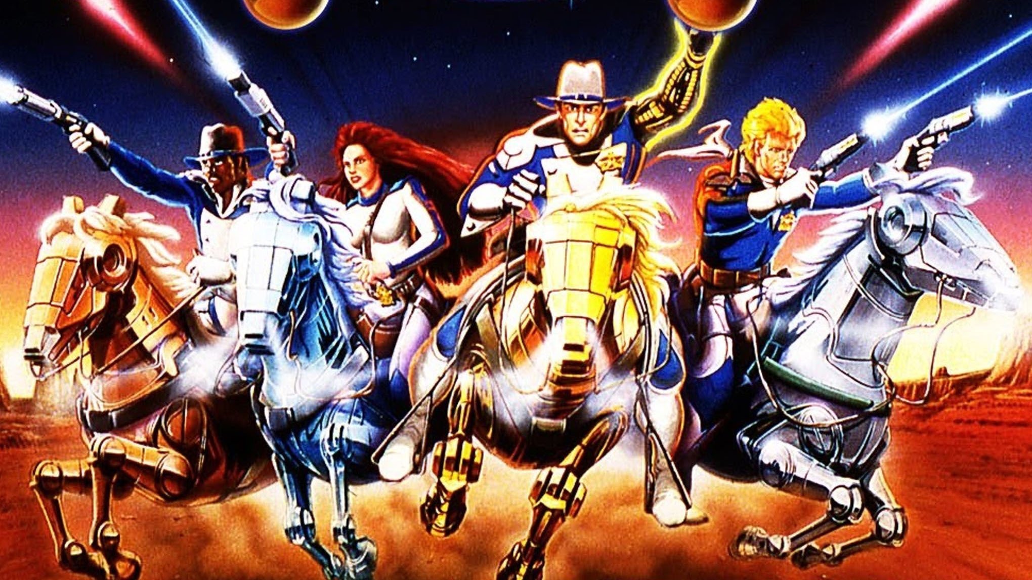 Backdrop for The Adventures of the Galaxy Rangers