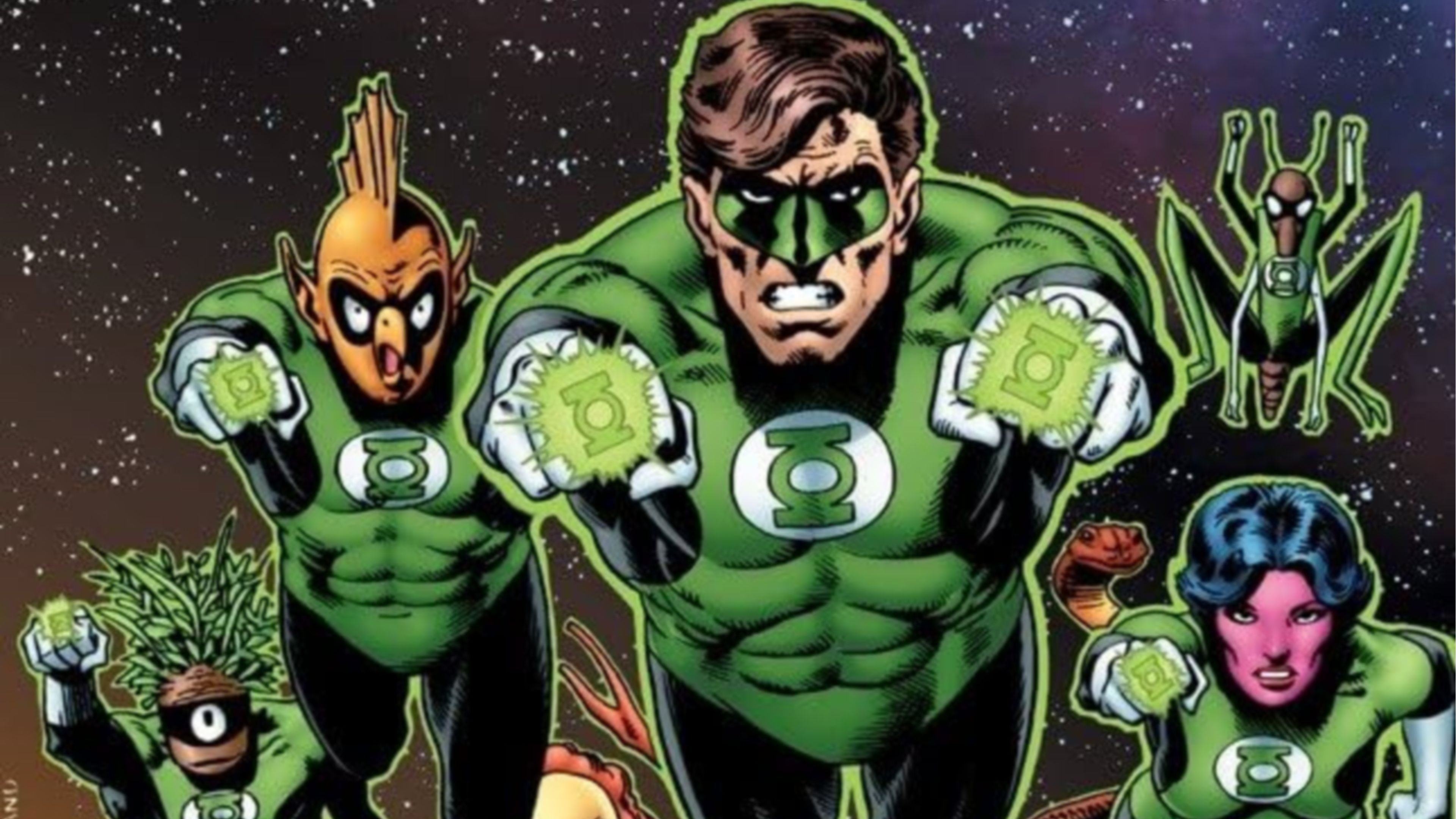 Backdrop for Only the Bravest: Tales of the Green Lantern Corps