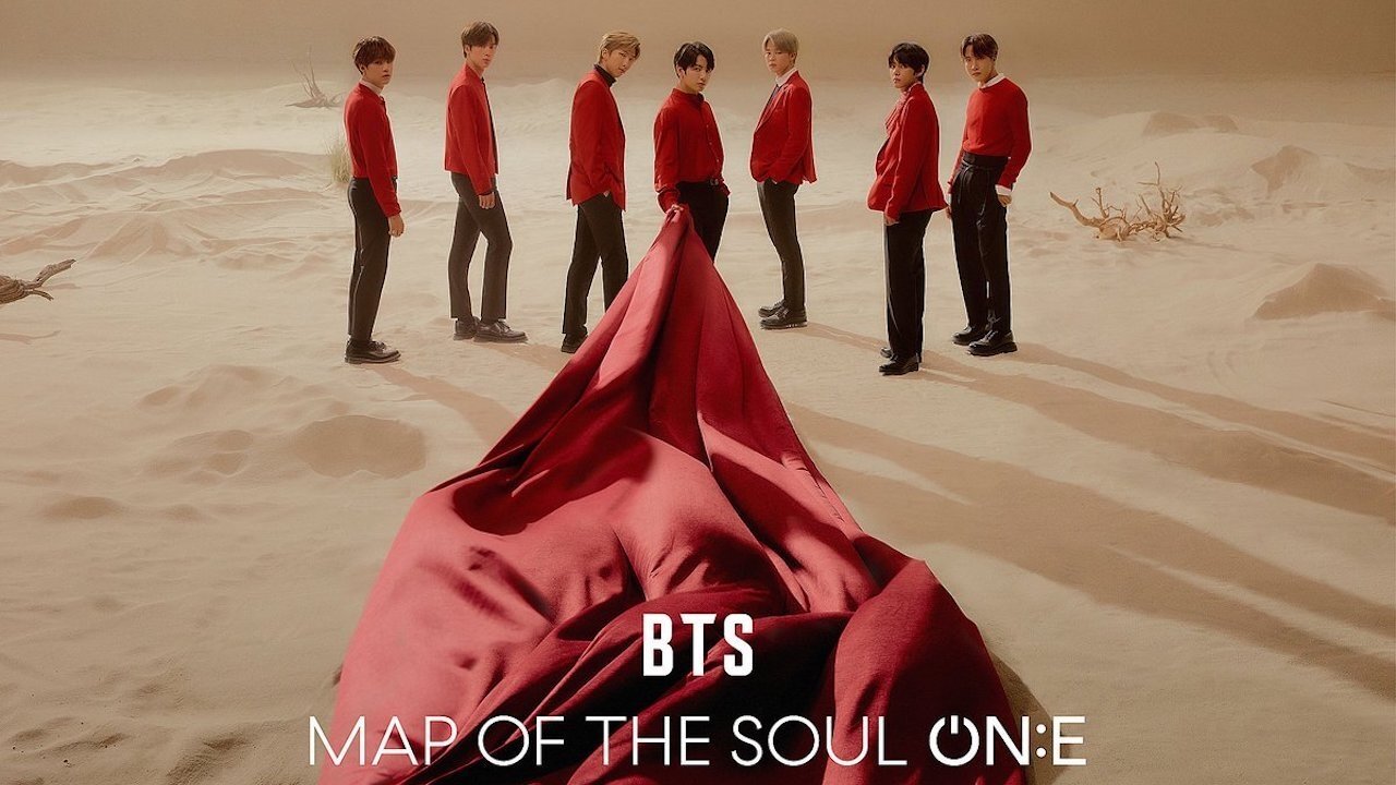 Backdrop for BTS MAP OF THE SOUL ON:E DVD