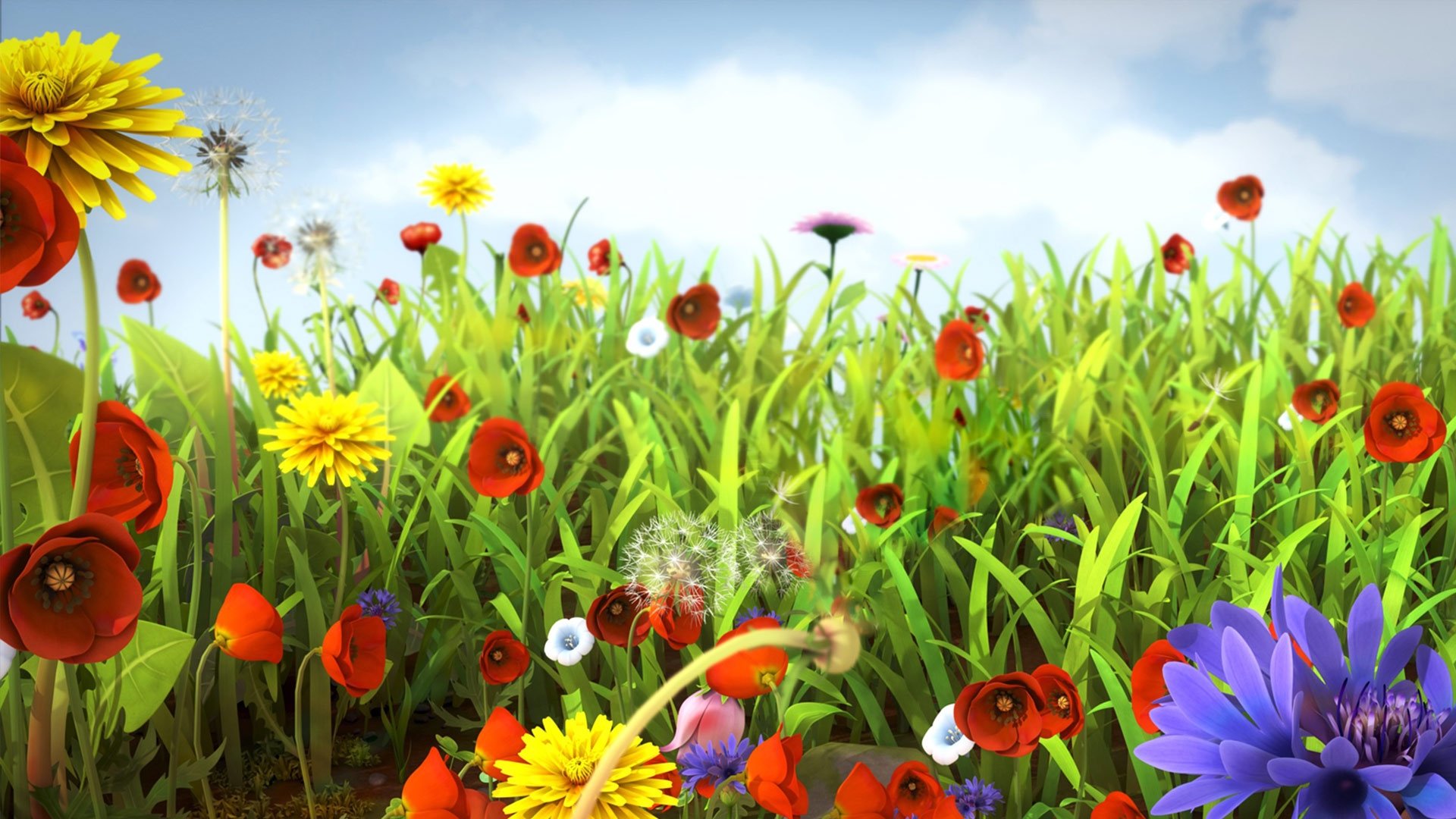 Backdrop for Maya the Bee