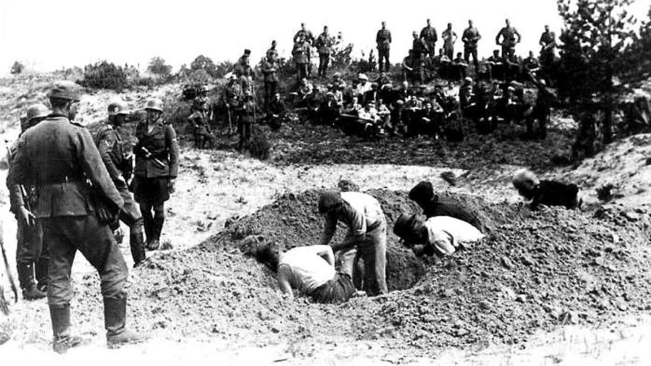 Backdrop for Shoah by Bullet: The Forgotten History