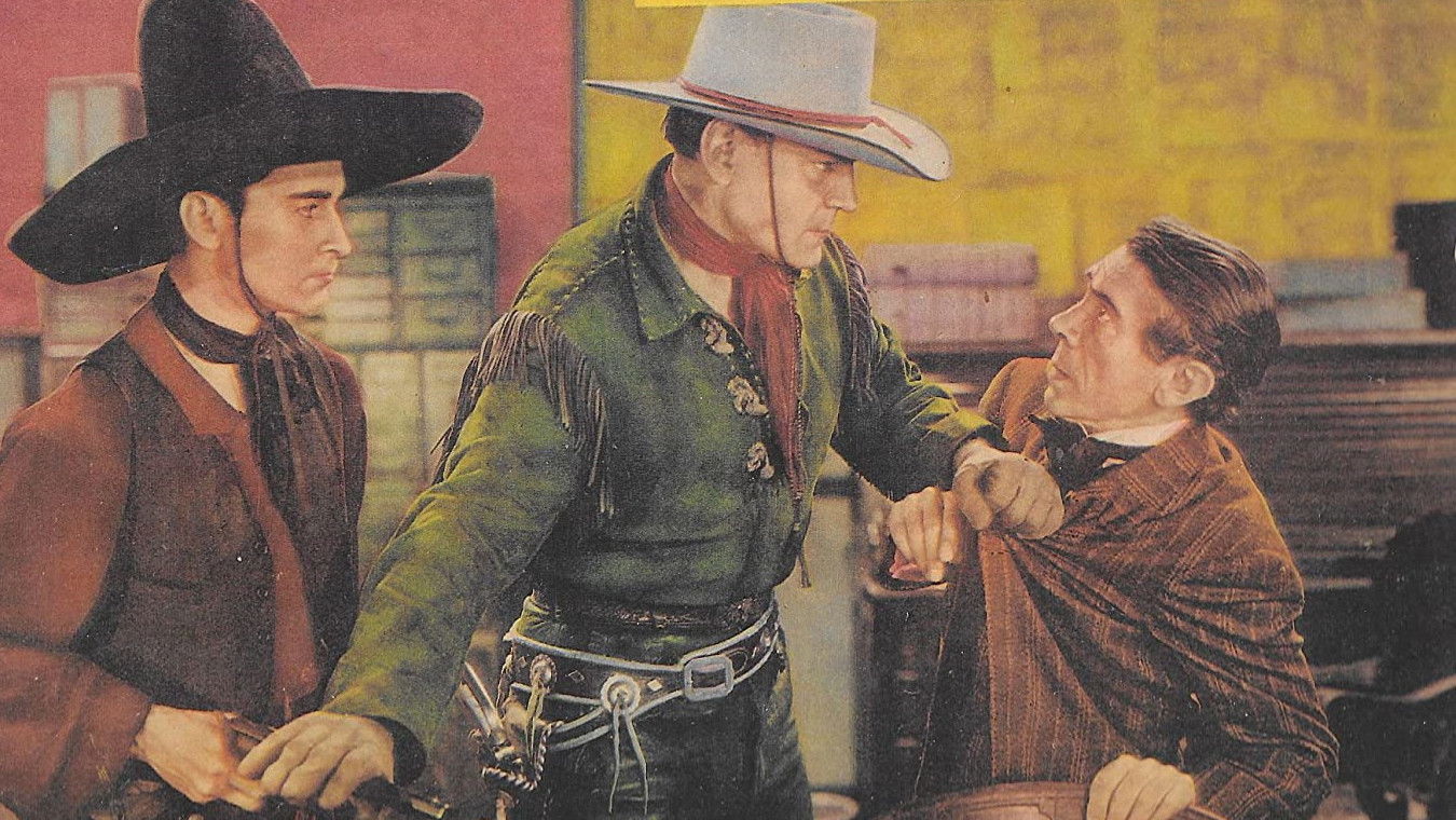 Backdrop for California Frontier