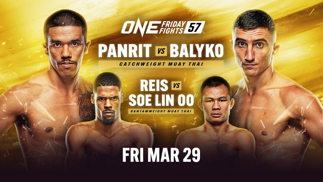 Backdrop for ONE Friday Fights 57: Panrit vs. Balyko