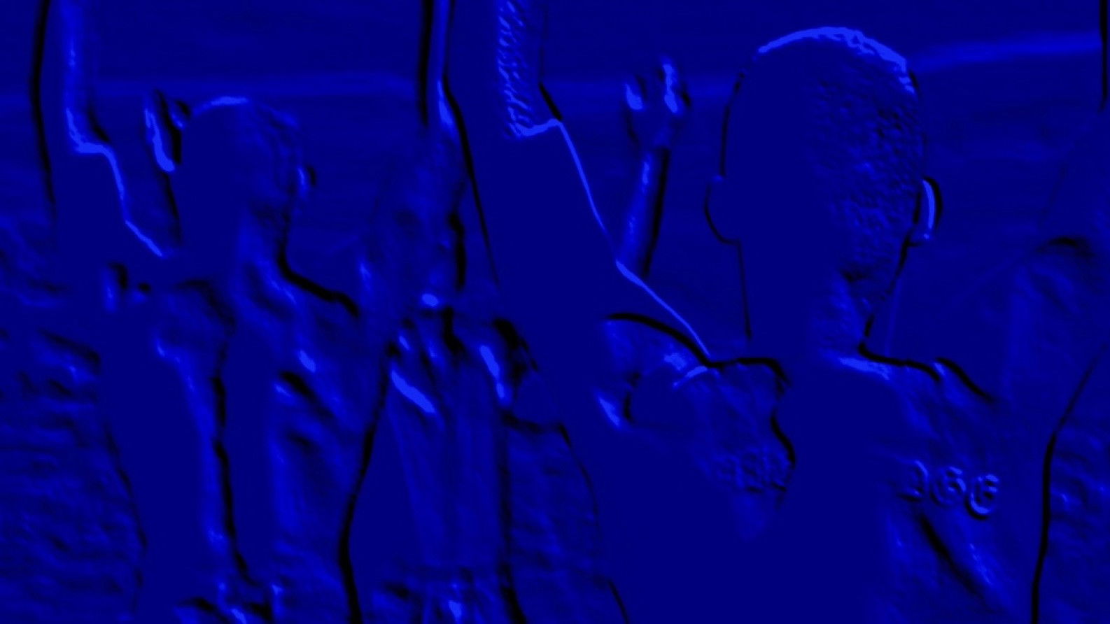 Backdrop for Untitled (For Derek Jarman)