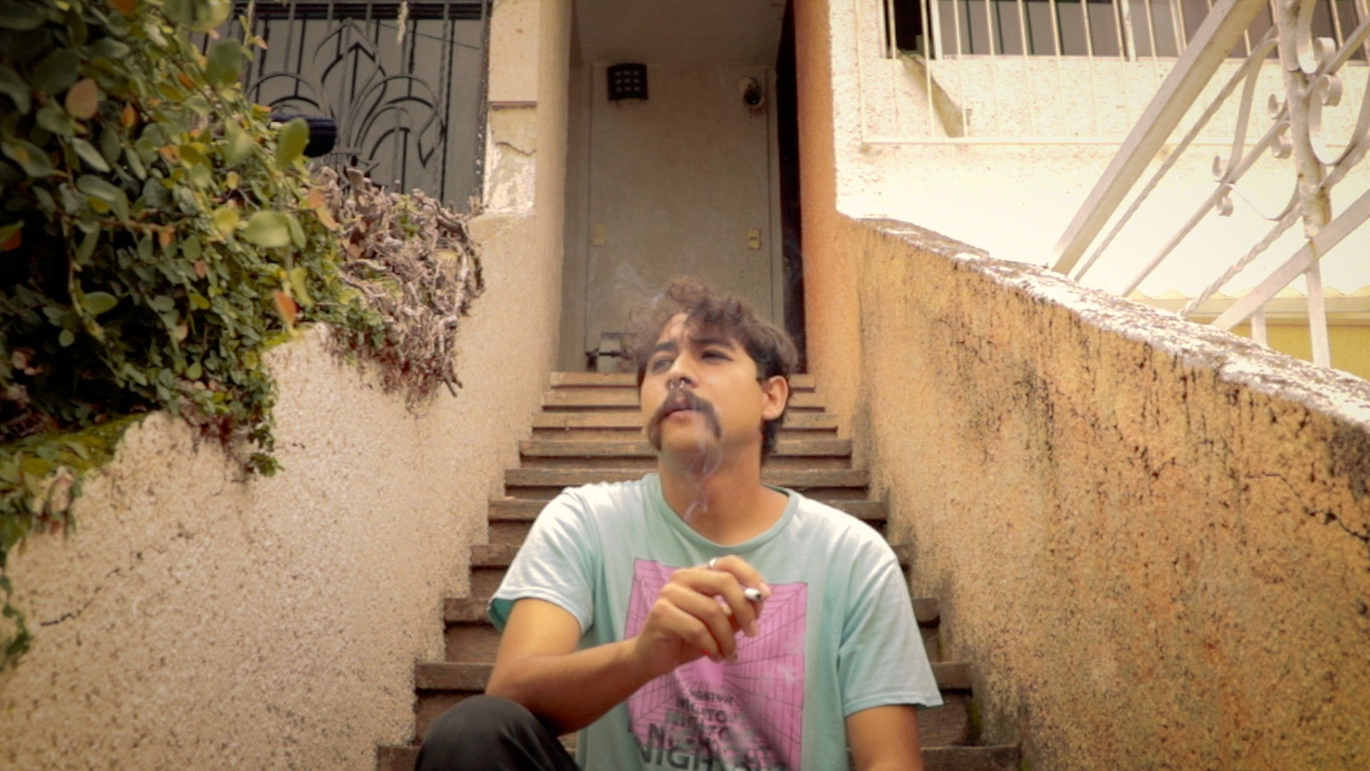 Backdrop for My life about music