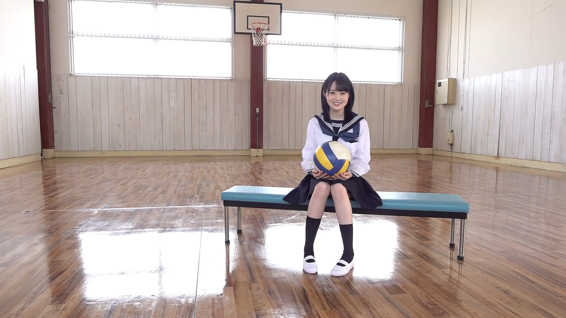 Backdrop for SDAB-129 - Drenched In The Juices Of Youth. Her Moist, Fresh Body Is Splattering Us With Sweat, Sweat, Squirts, And Semen! 12 Splattering Cum Shots!! A Real-Life Idol!! Lisa Shiroki