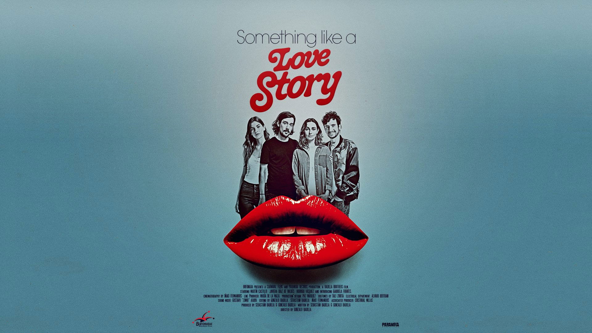 Backdrop for Something Like a Love Story