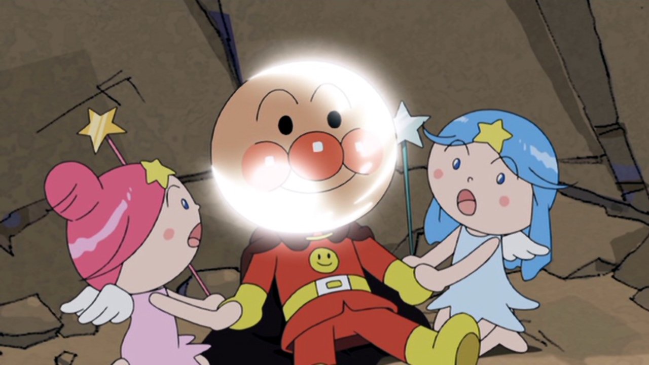 Backdrop for Go! Anpanman: Dadandan and the Twin Stars