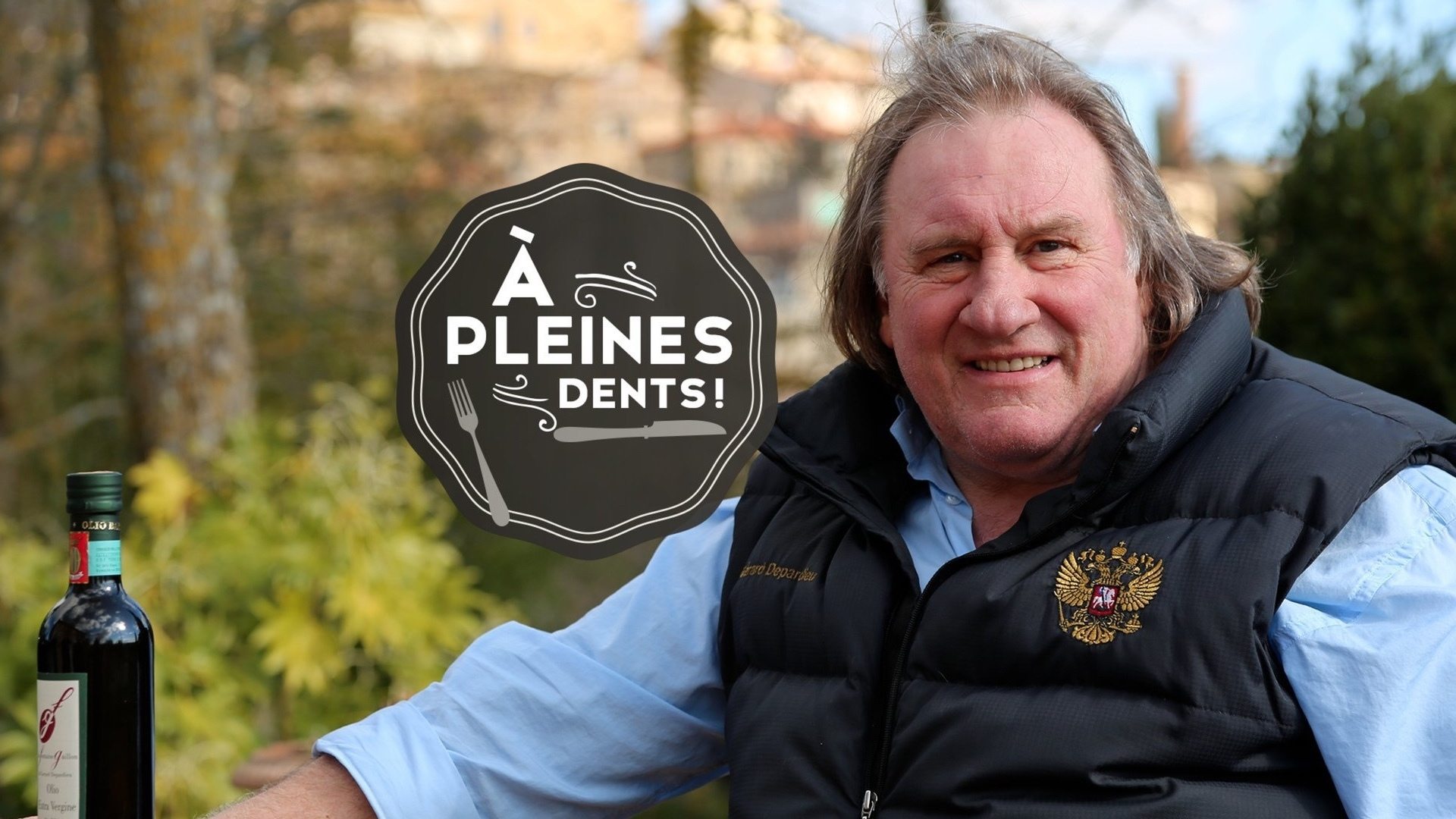 Backdrop for Bon appetit: Gérard Depardieu's Europe